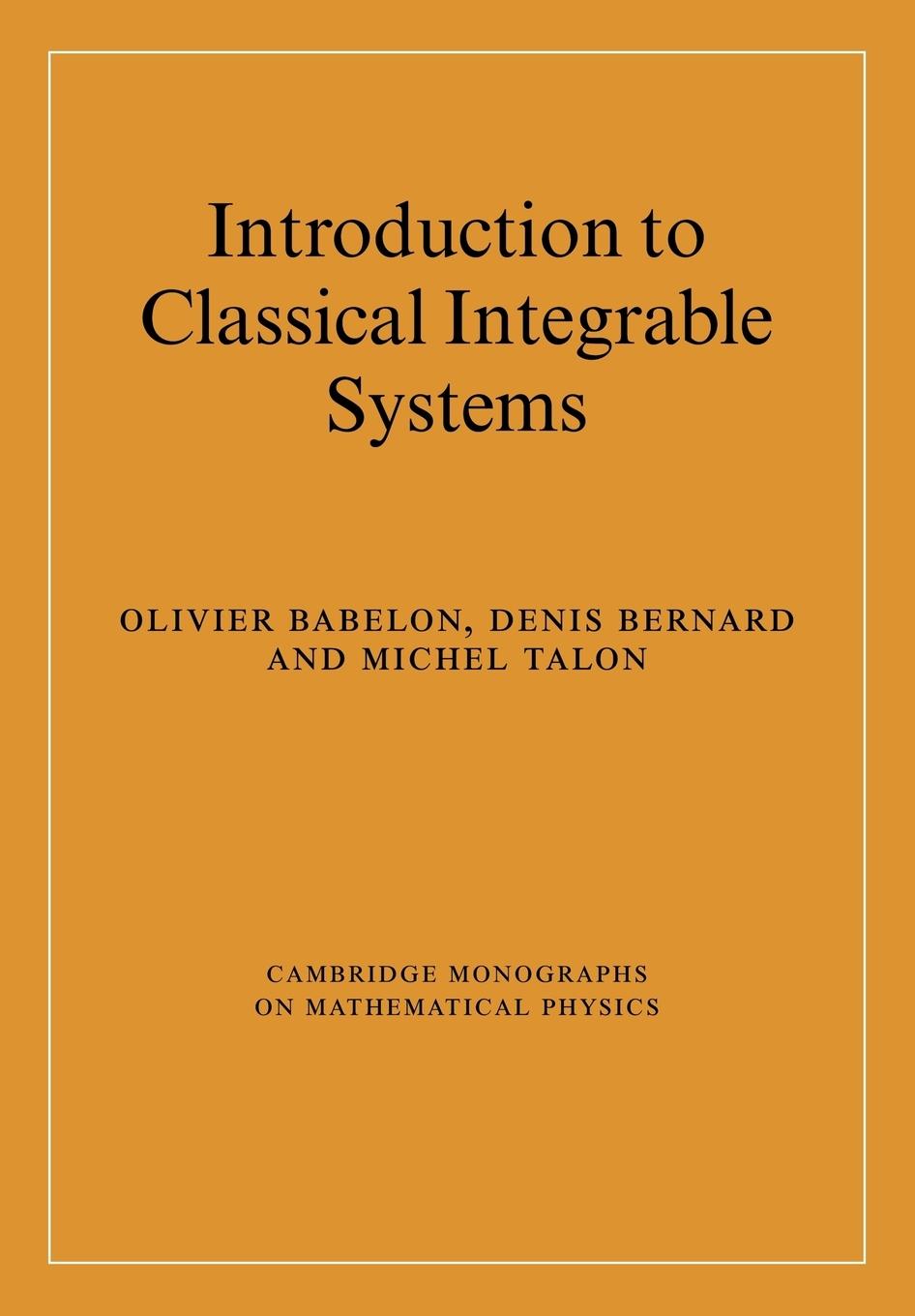 Introduction to Classical Integrable Systems