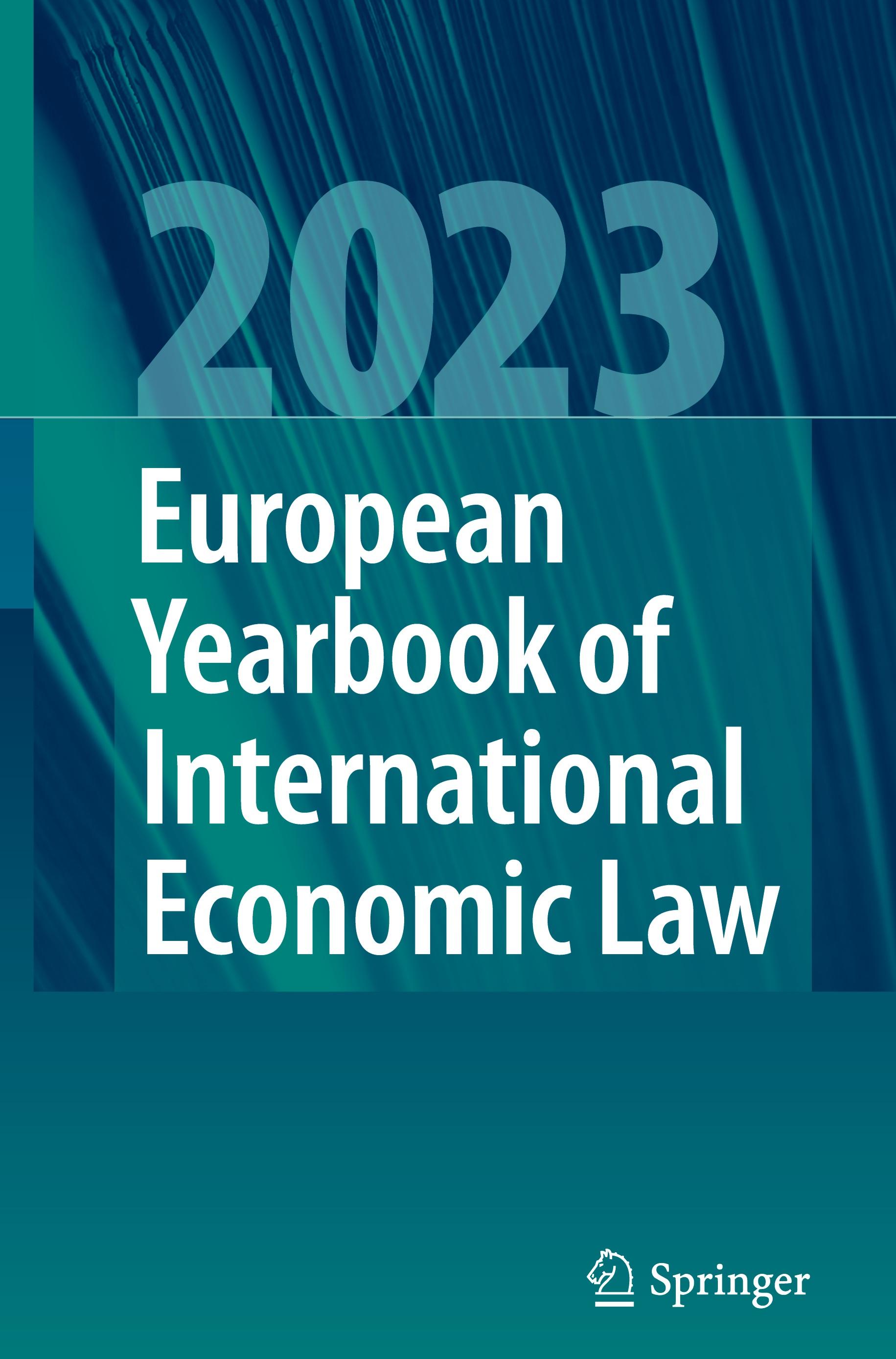 European Yearbook of International Economic Law 2023