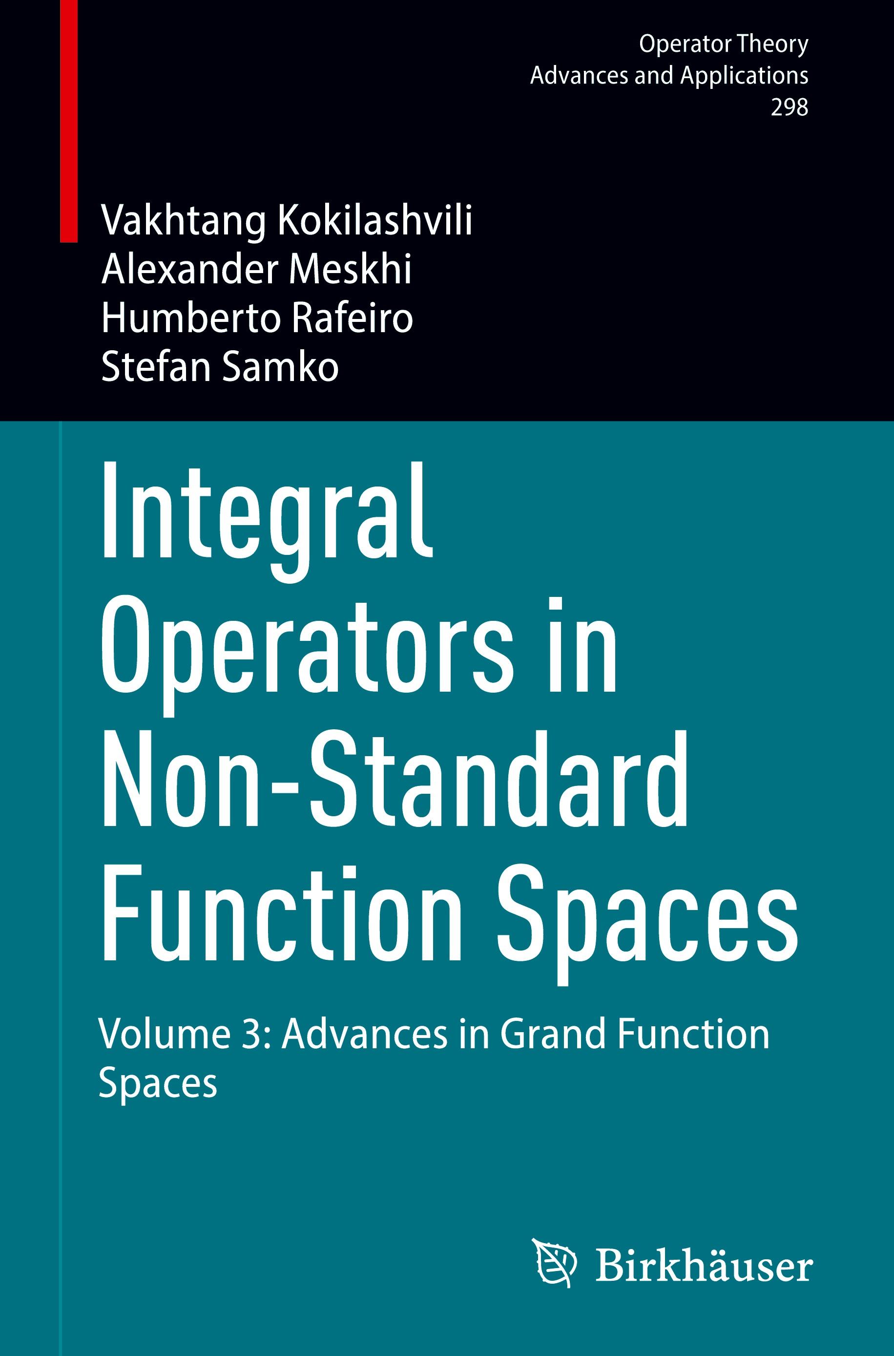 Integral Operators in Non-Standard Function Spaces