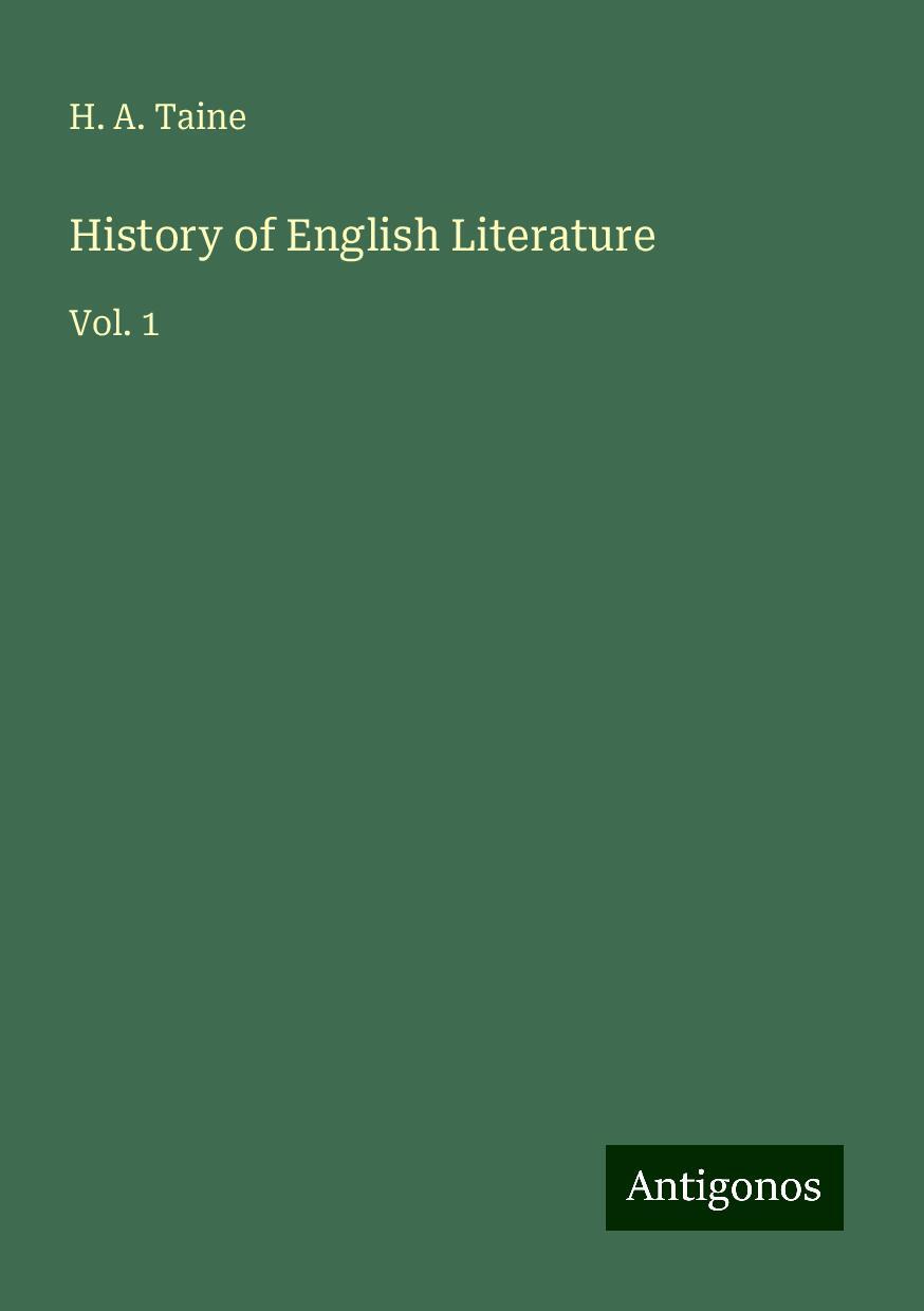 History of English Literature