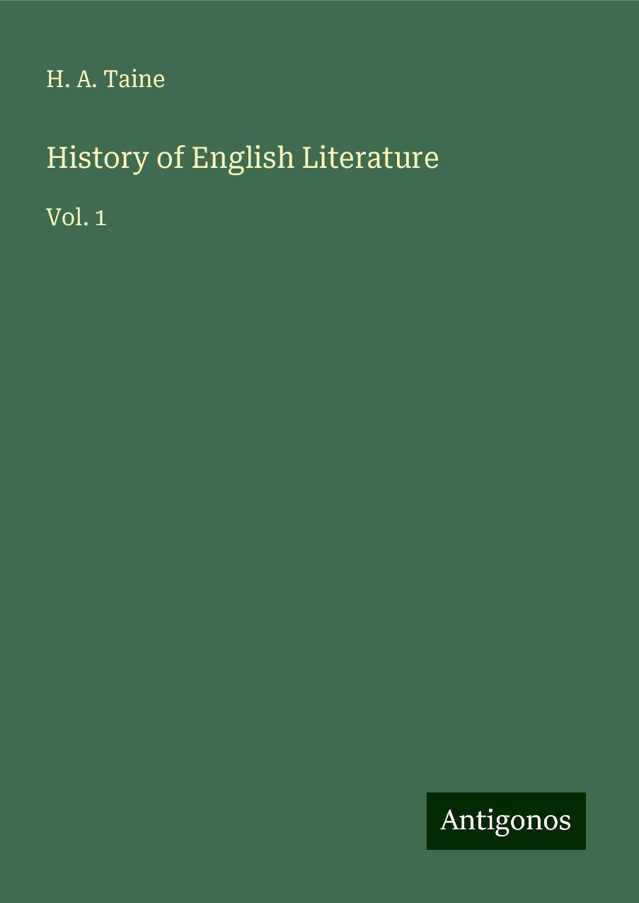 History of English Literature