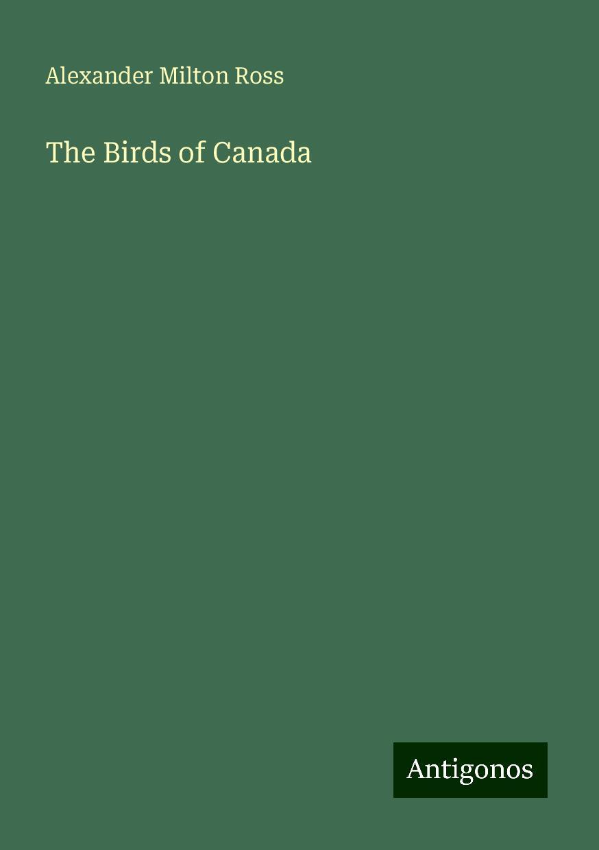 The Birds of Canada