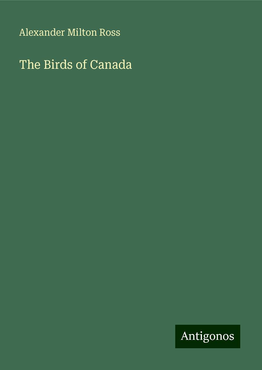 The Birds of Canada