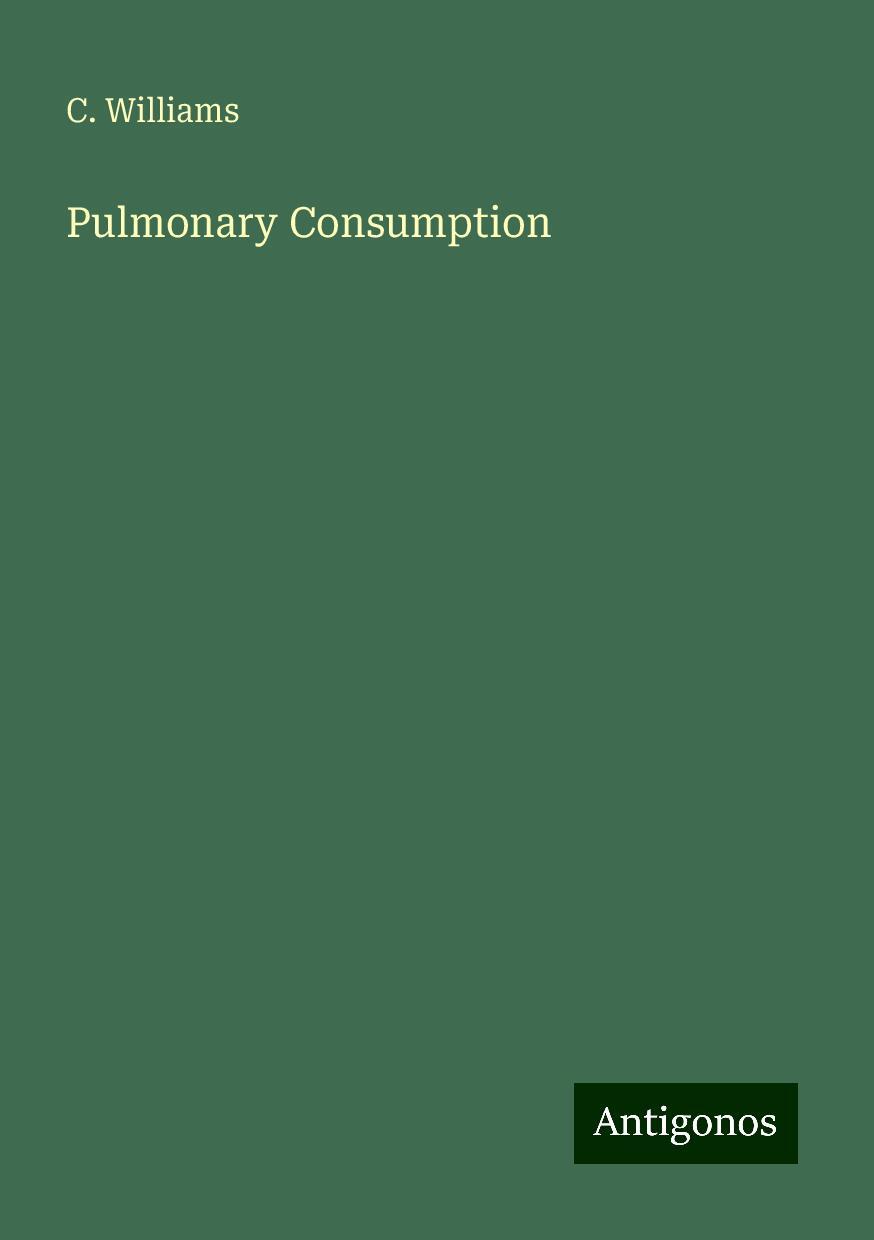 Pulmonary Consumption