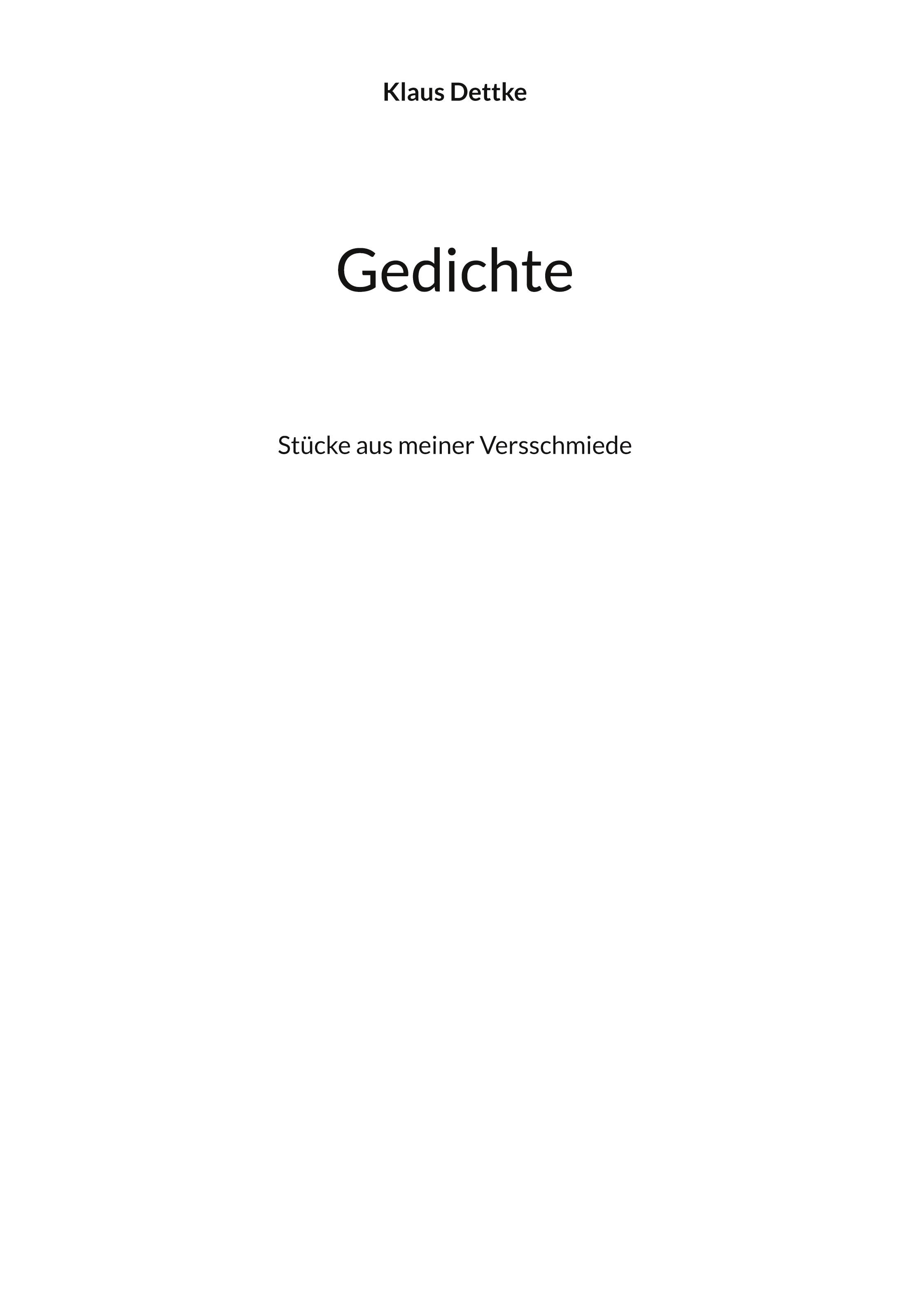 Gedichte