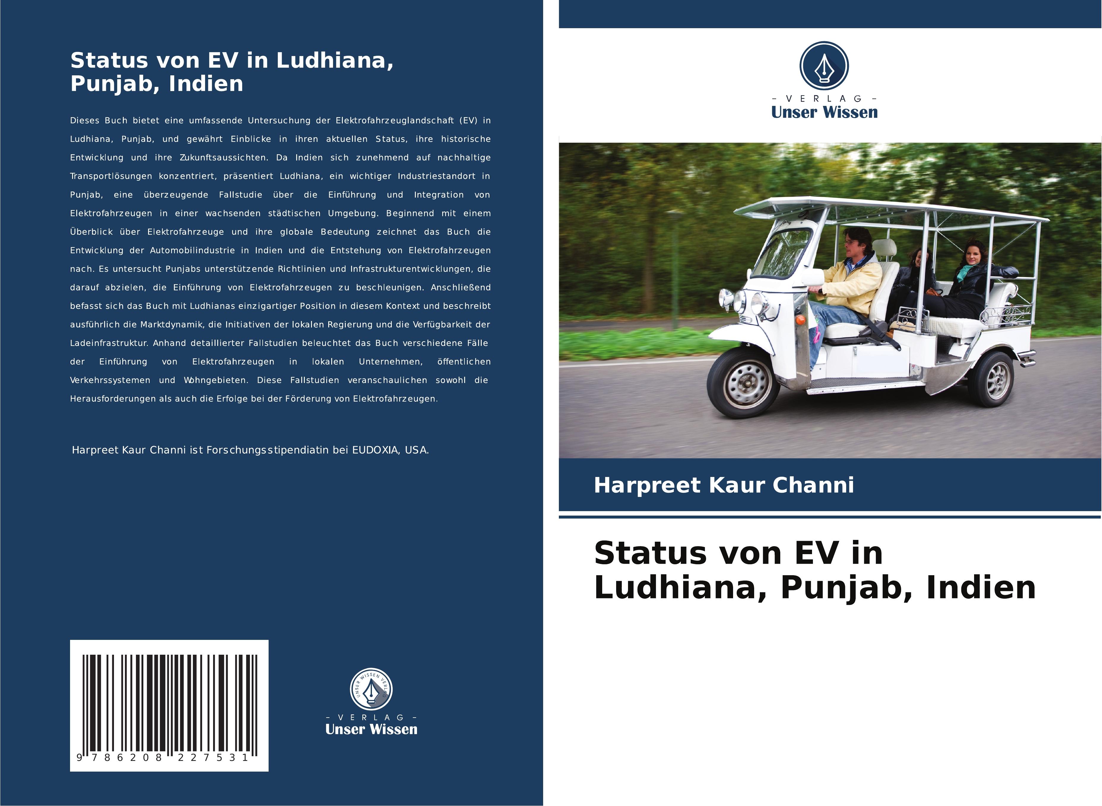 Status von EV in Ludhiana, Punjab, Indien