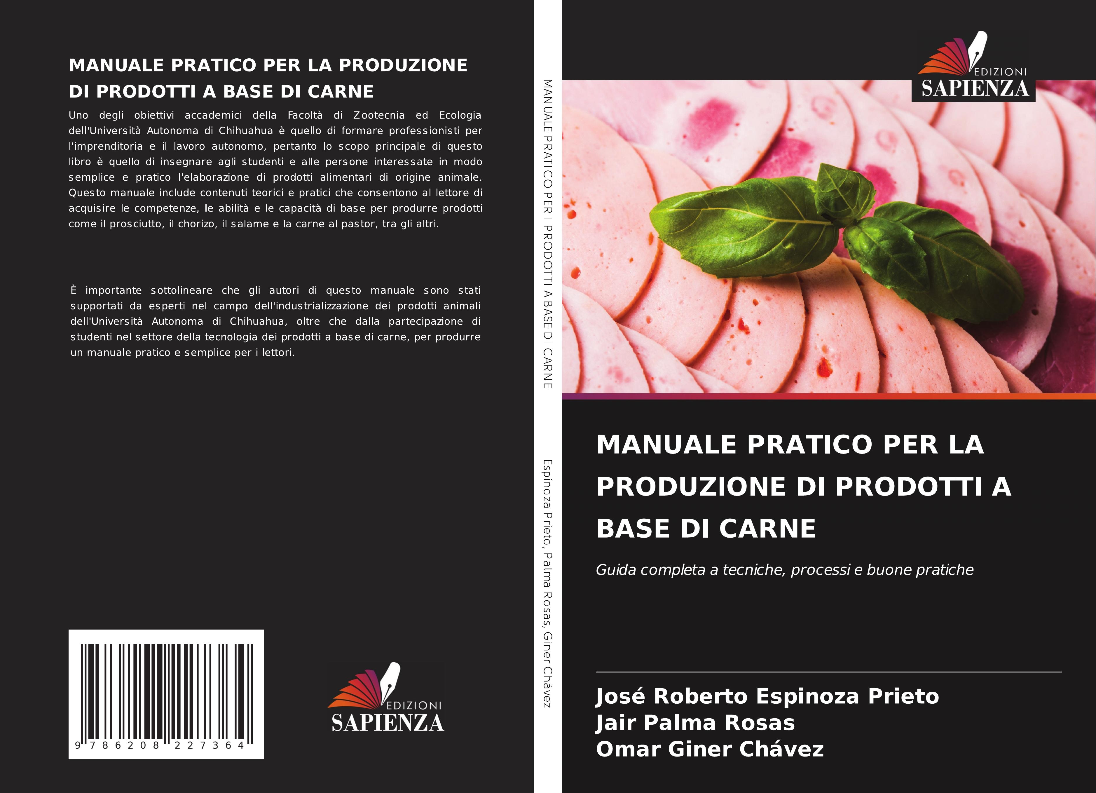 MANUALE PRATICO PER LA PRODUZIONE DI PRODOTTI A BASE DI CARNE