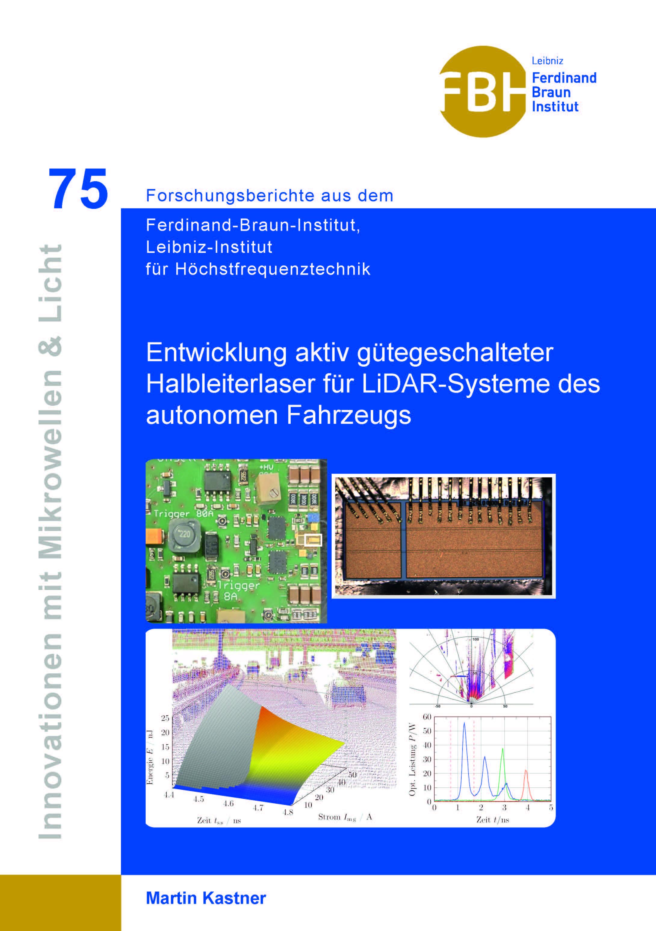 Entwicklung aktiv gütegeschalteter Halbleiterlaser für LiDAR-Systeme des autonomen Fahrzeugs