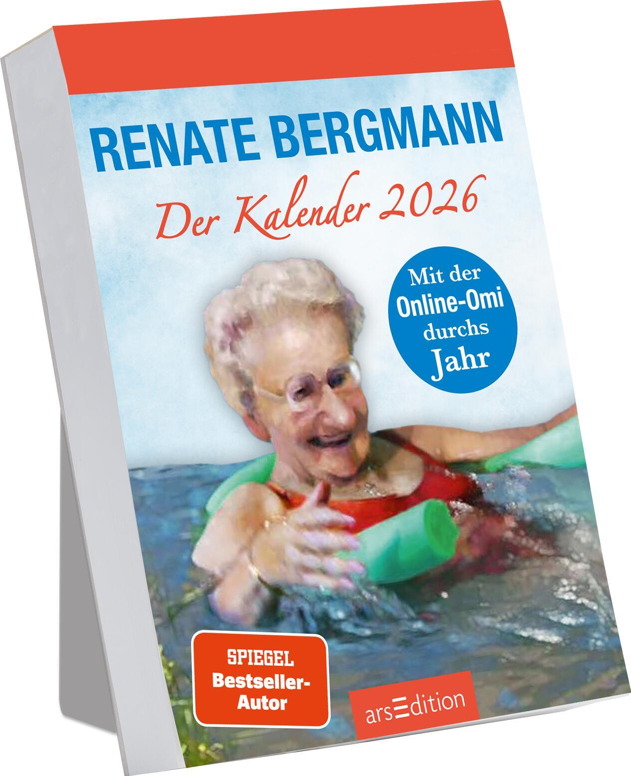 Abreißkalender Renate Bergmann - Der Kalender 2026