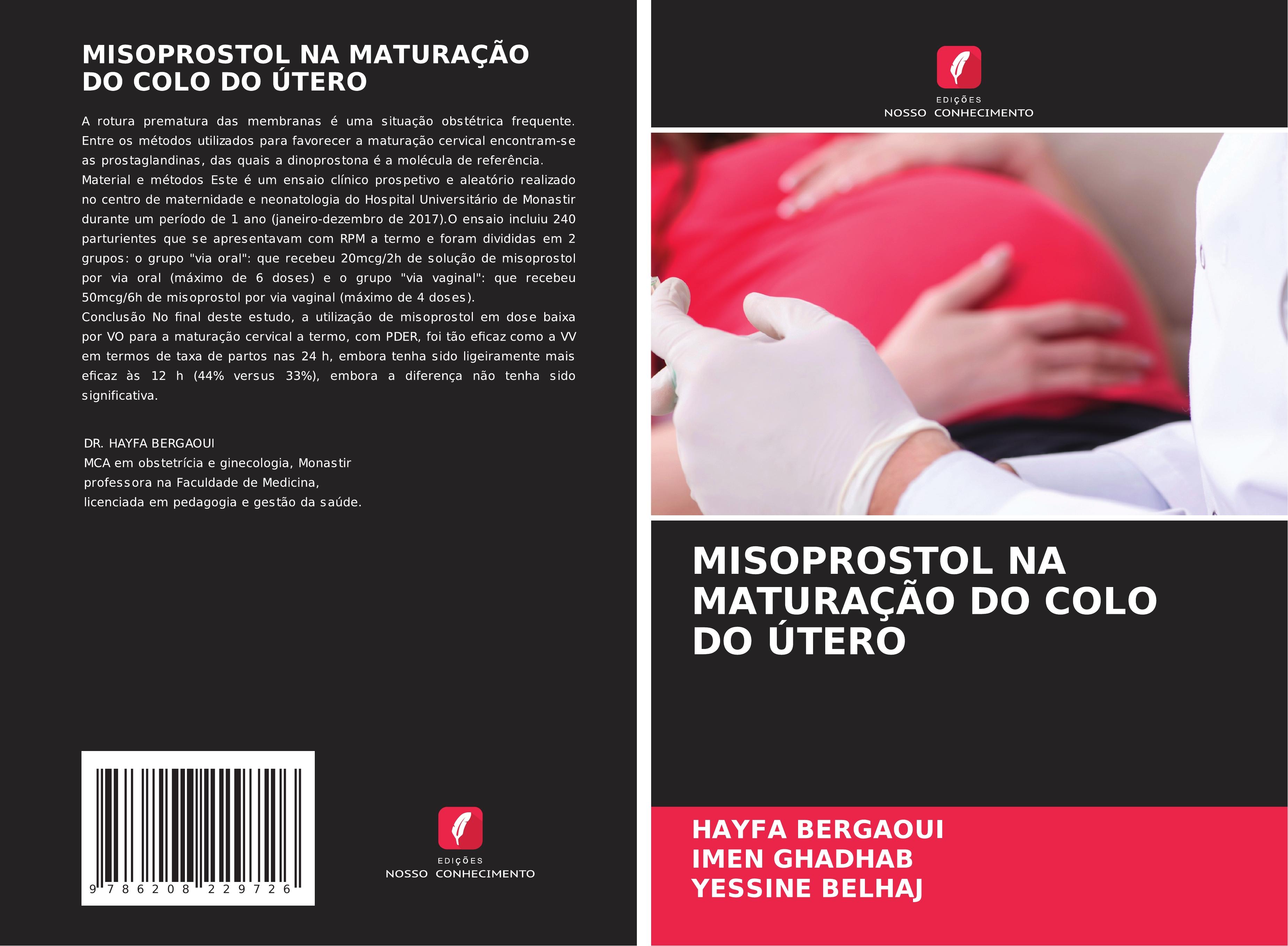 MISOPROSTOL NA MATURAÇÃO DO COLO DO ÚTERO