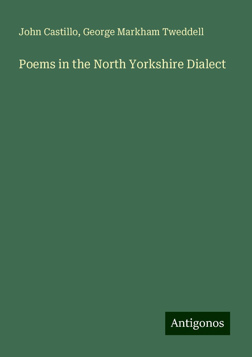 Poems in the North Yorkshire Dialect