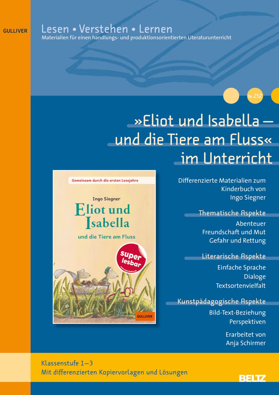 'Eliot und Isabella - und die Tiere am Fluss' im Unterricht