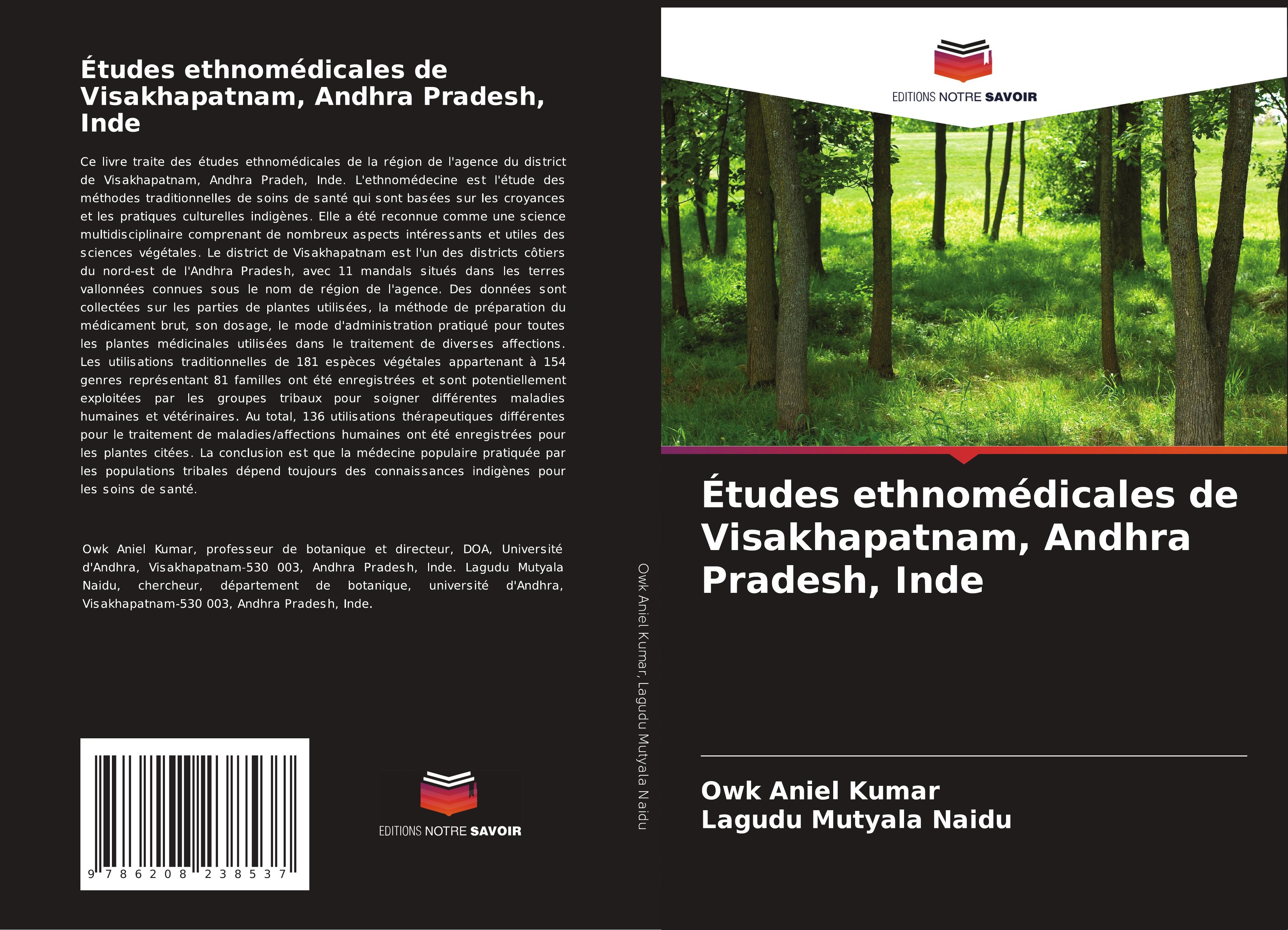 Études ethnomédicales de Visakhapatnam, Andhra Pradesh, Inde