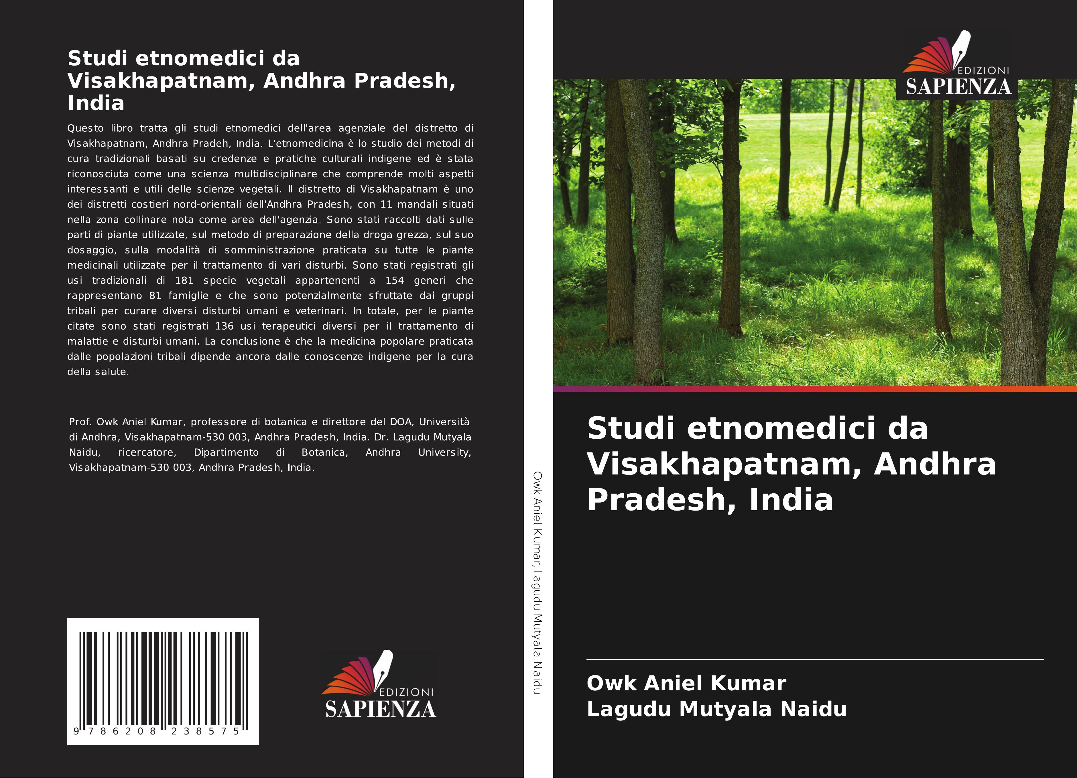 Studi etnomedici da Visakhapatnam, Andhra Pradesh, India