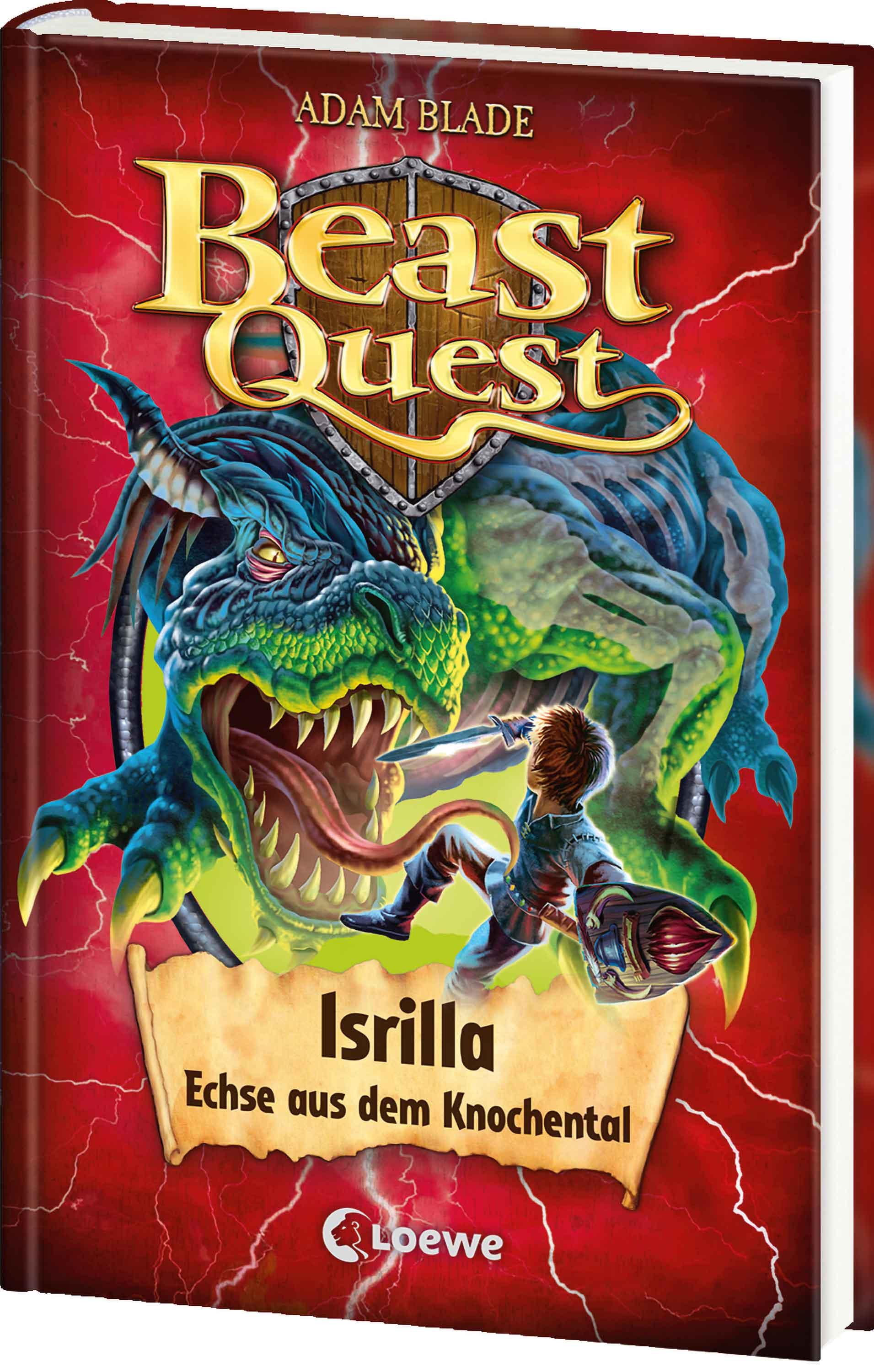 Beast Quest (Band 69) - Isrilla, Echse aus dem Knochental