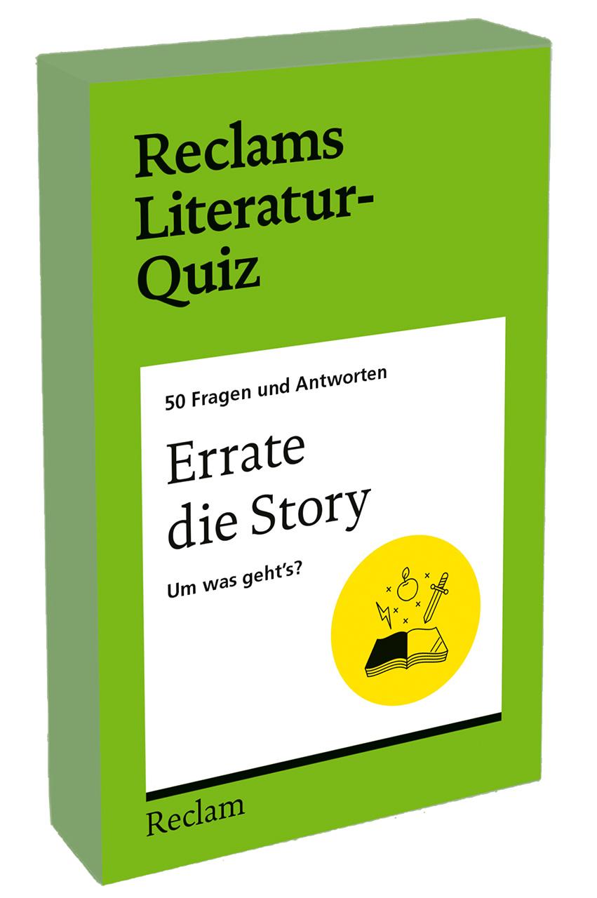 Errate die Story. Um was geht's? 50 Fragen und Antworten für Büchermenschen