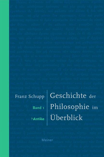 Geschichte der Philosophie im Überblick 1