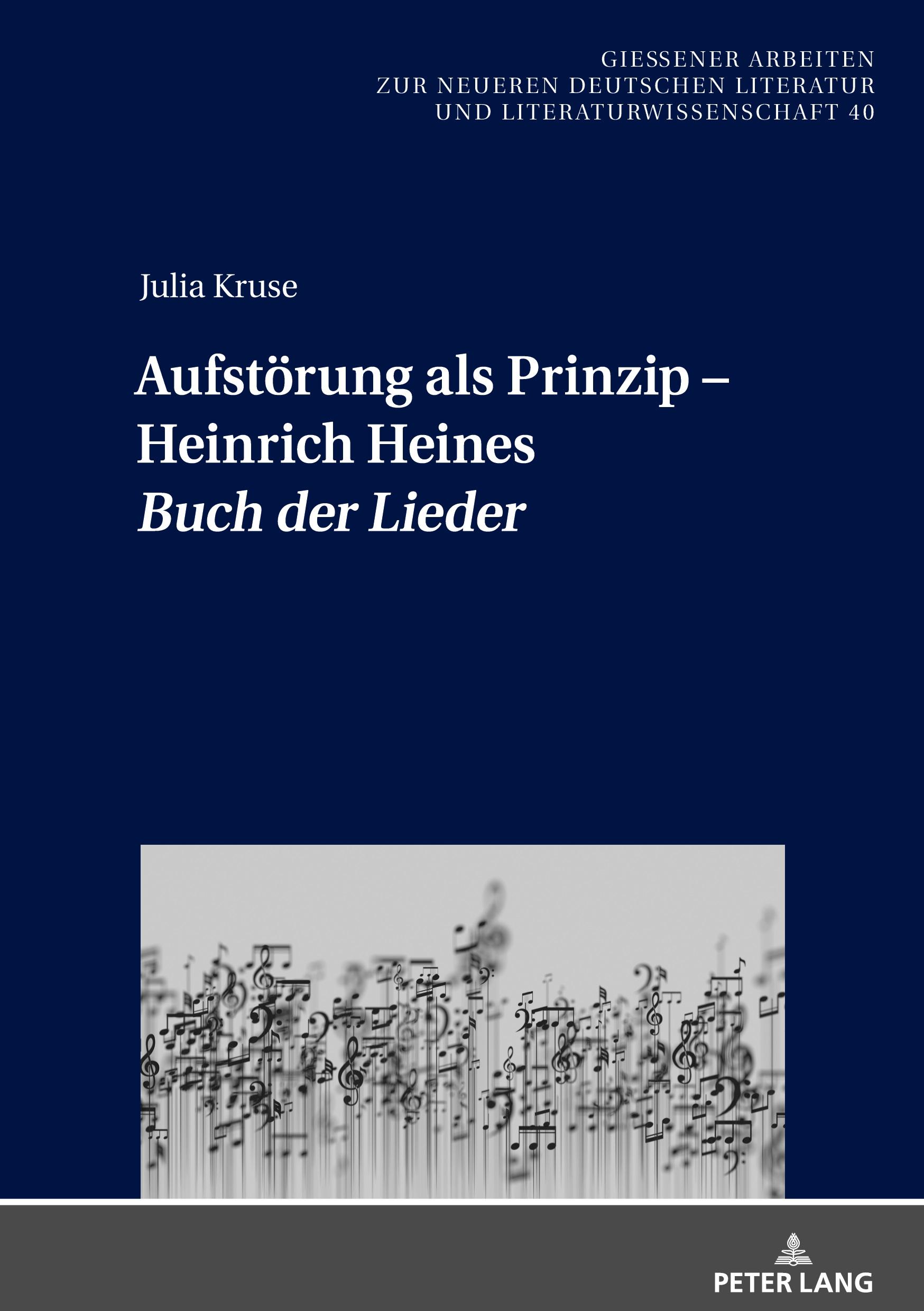 Aufstörung als Prinzip ¿ Heinrich Heines «Buch der Lieder»