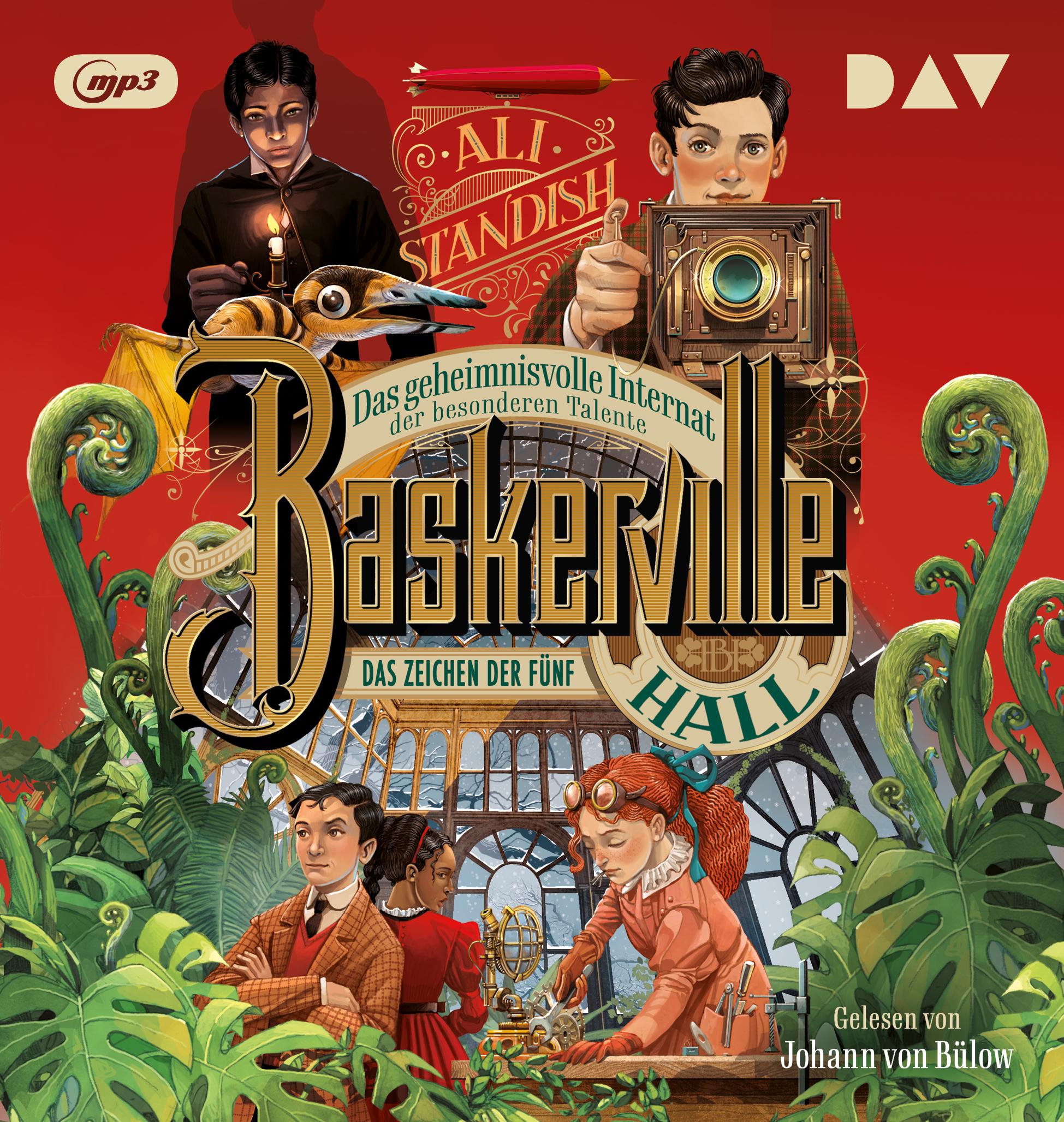 Baskerville Hall - Das geheimnisvolle Internat der besonderen Talente. Teil 2: Das Zeichen der Fünf