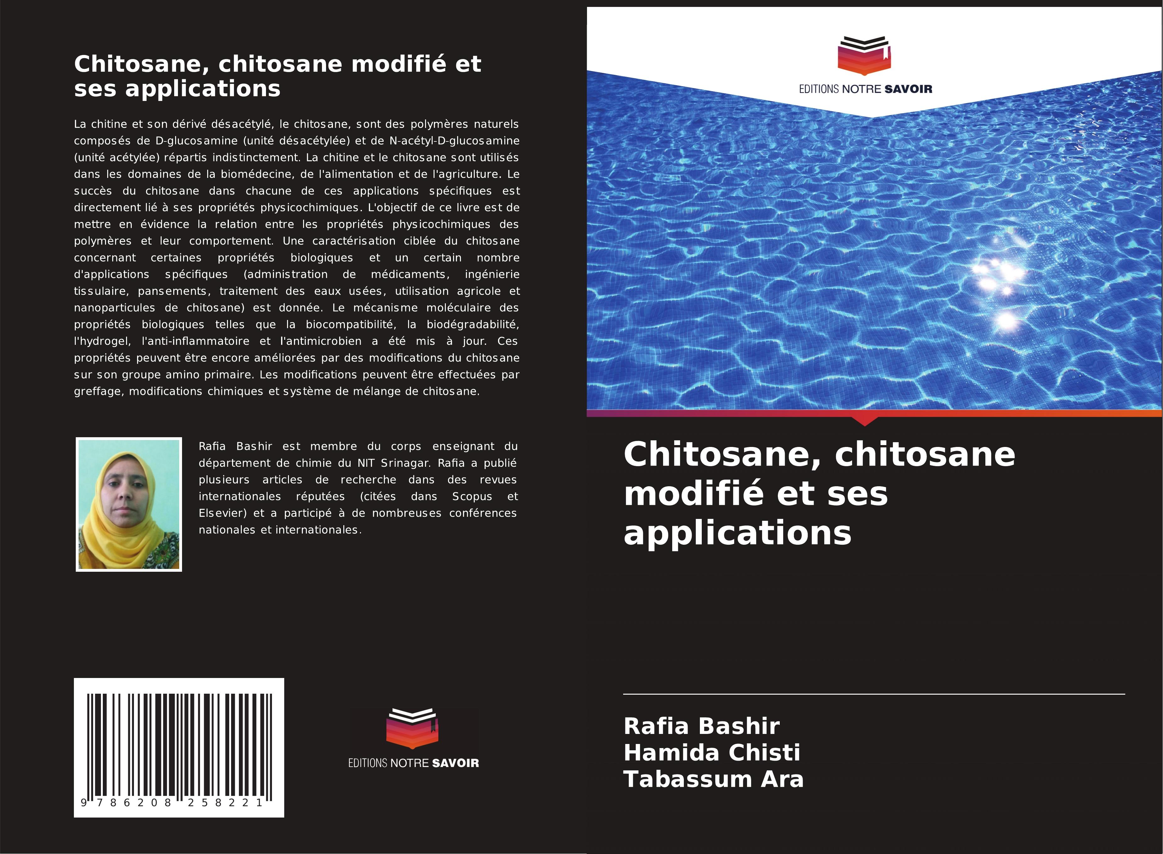 Chitosane, chitosane modifié et ses applications