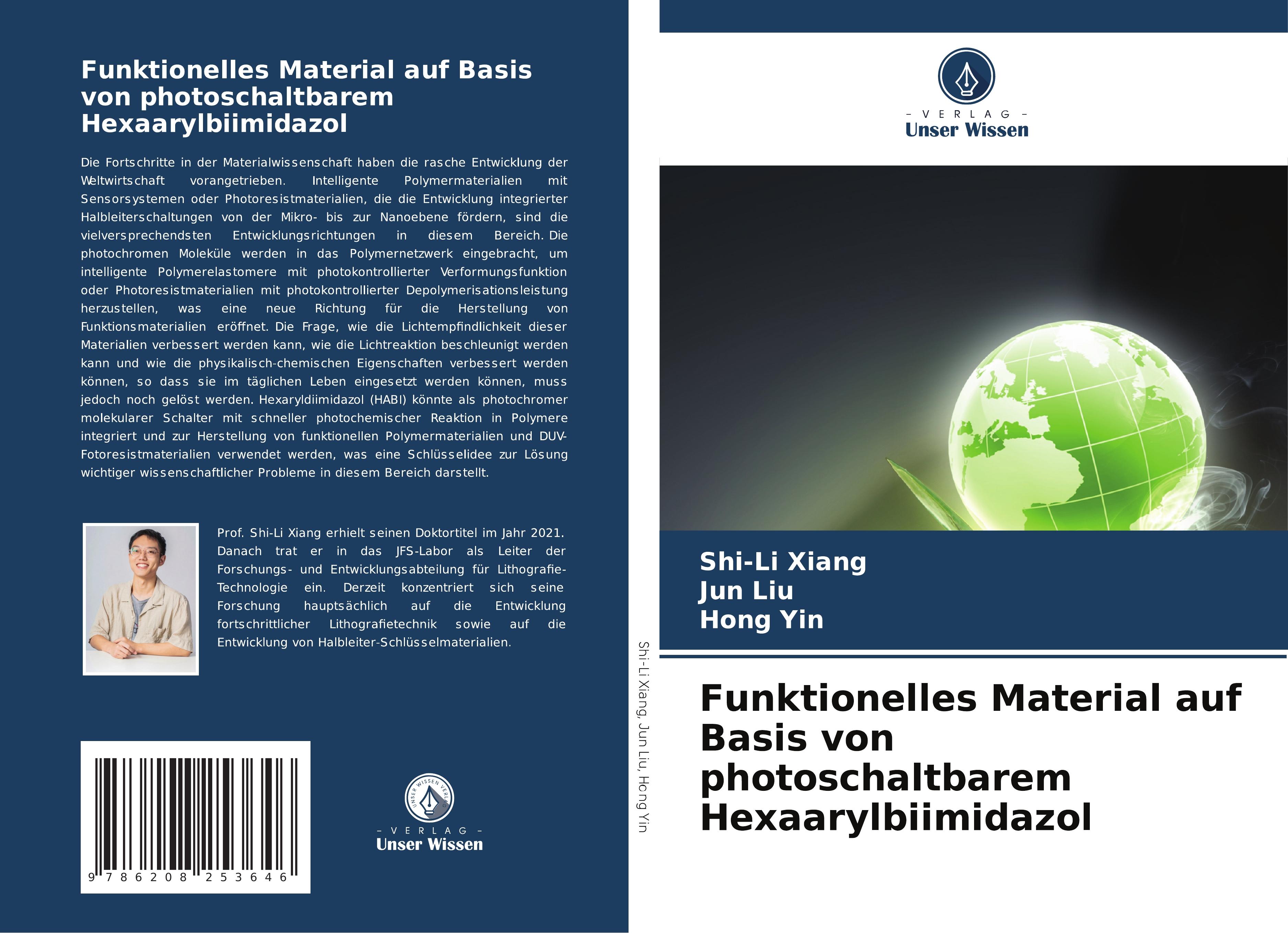 Funktionelles Material auf Basis von photoschaltbarem Hexaarylbiimidazol