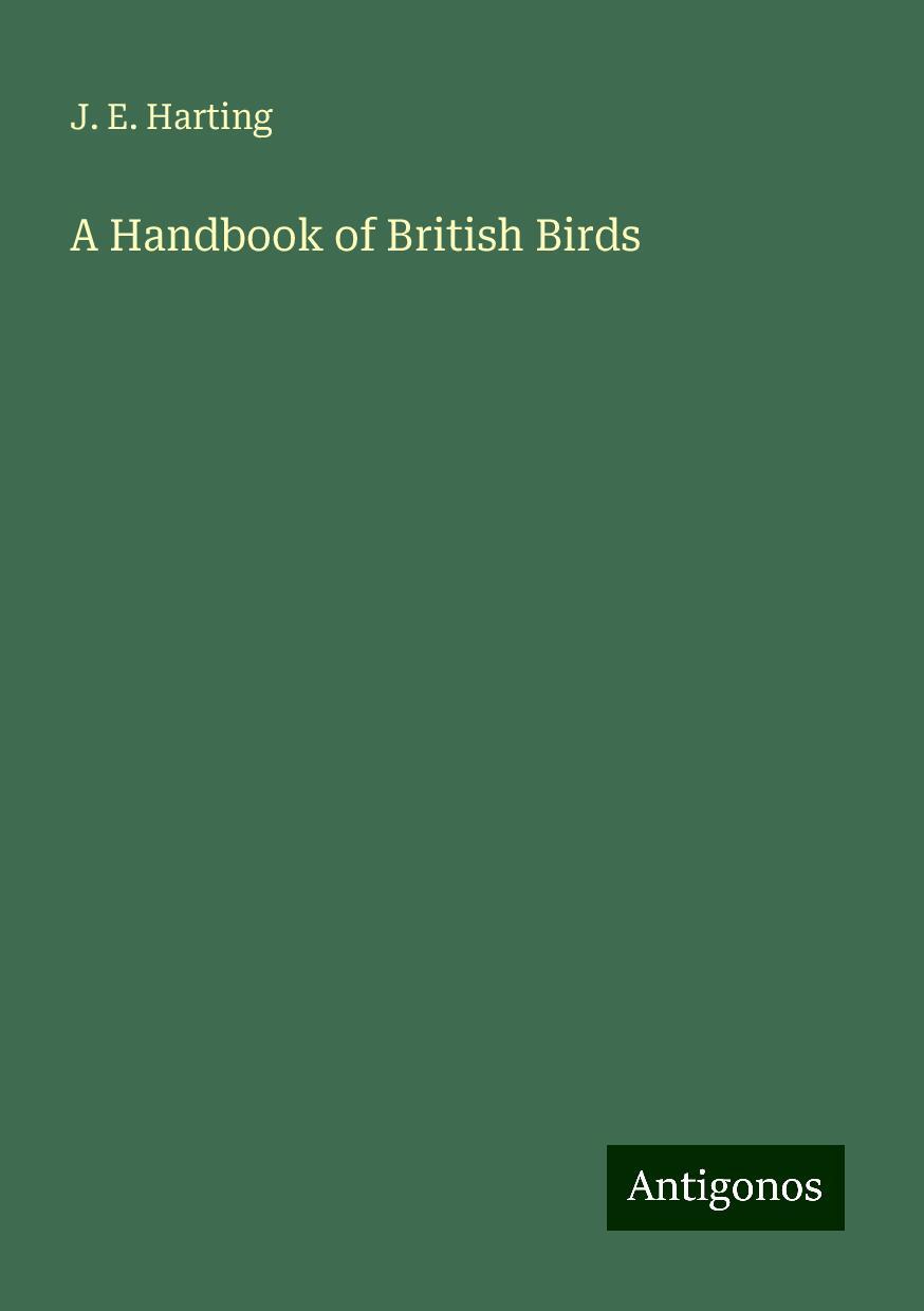 A Handbook of British Birds