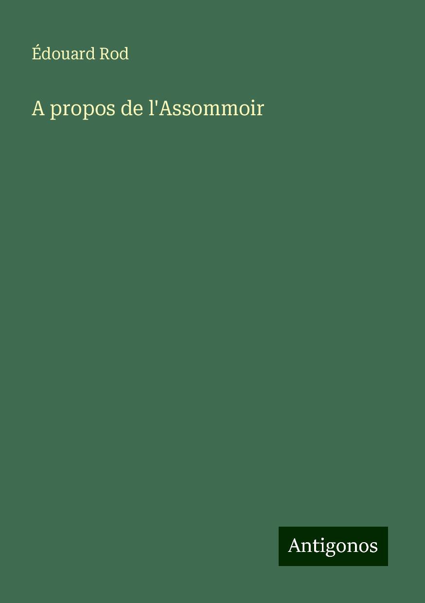 A propos de l'Assommoir