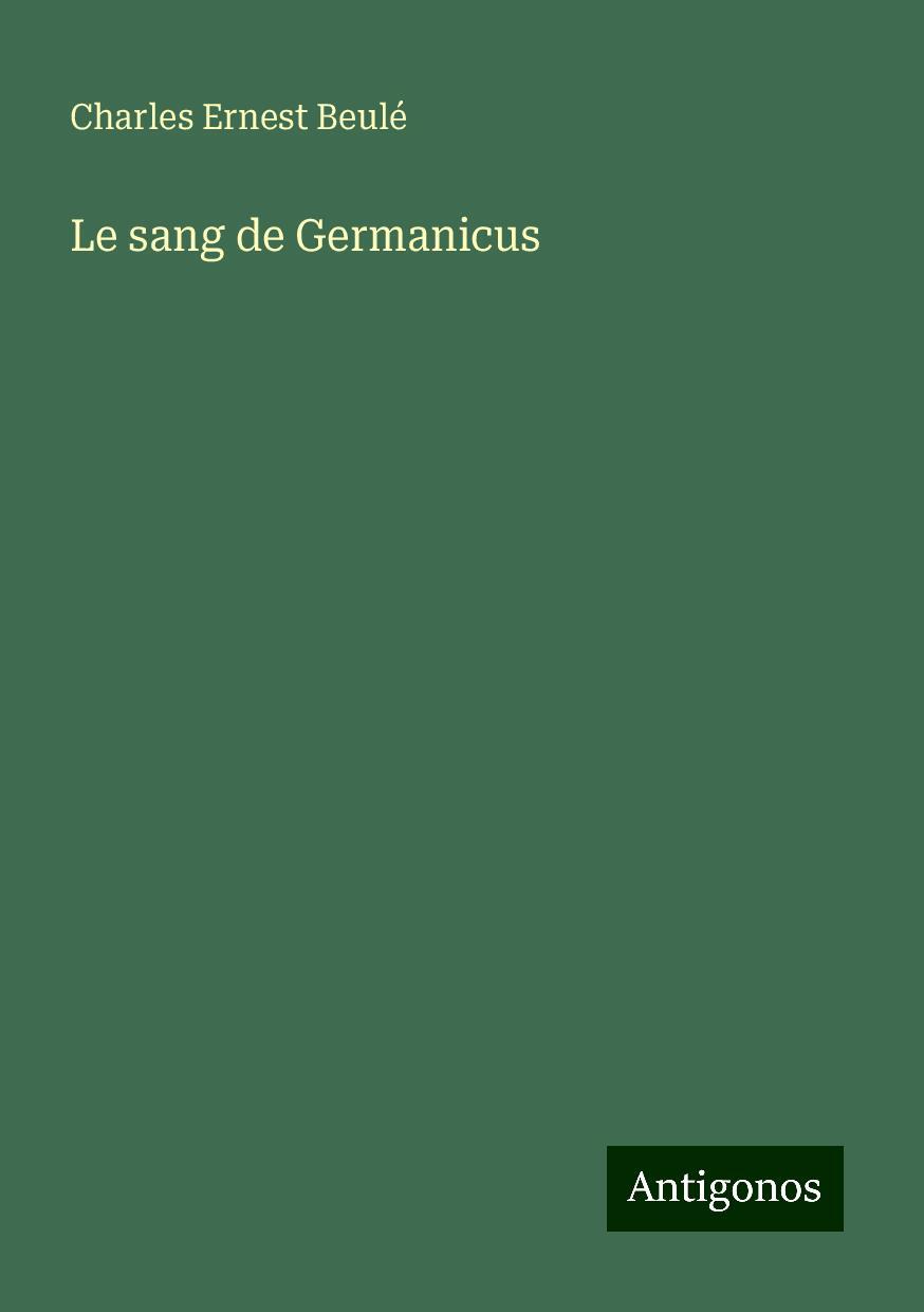 Le sang de Germanicus