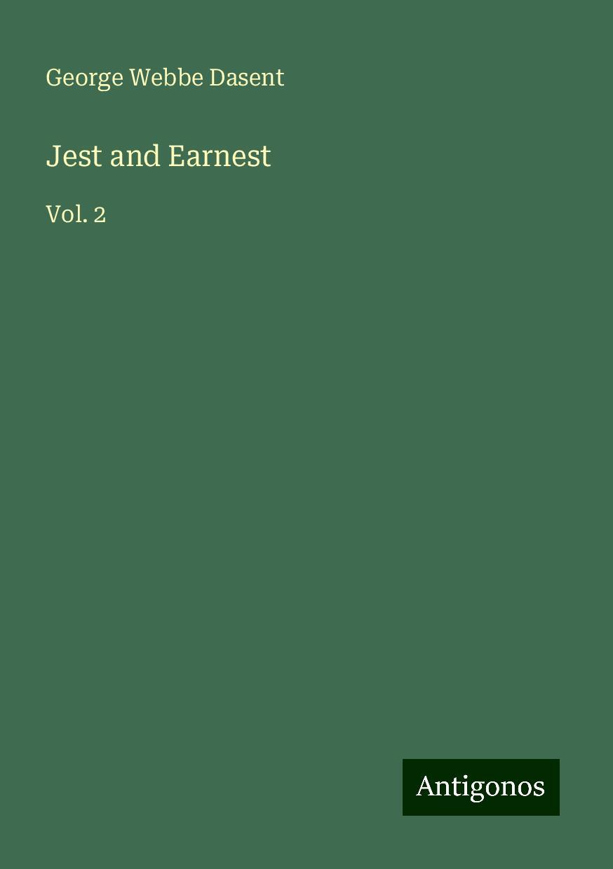 Jest and Earnest