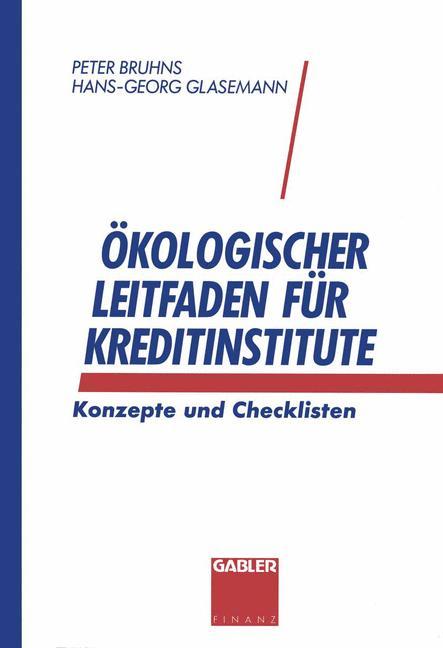 Ökologischer Leitfaden für Kreditinstitute