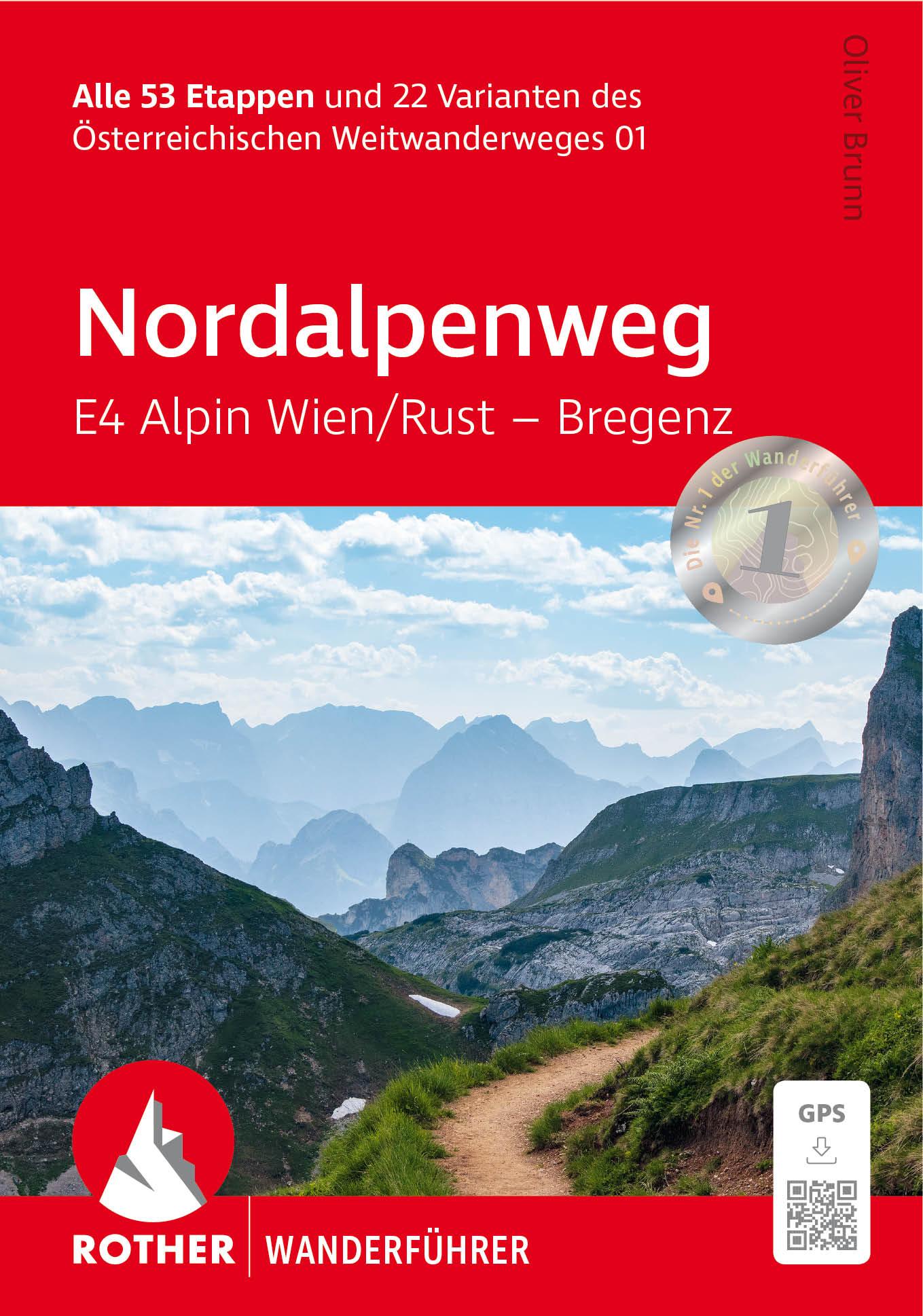 Nordalpenweg E4 Alpin Wien / Rust - Bregenz