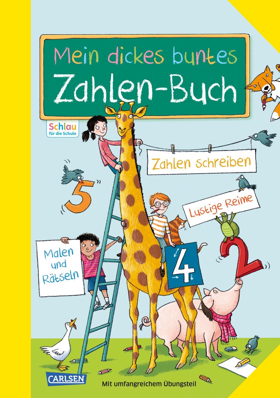 Schlau für die Schule: Mein dickes buntes Zahlen-Buch