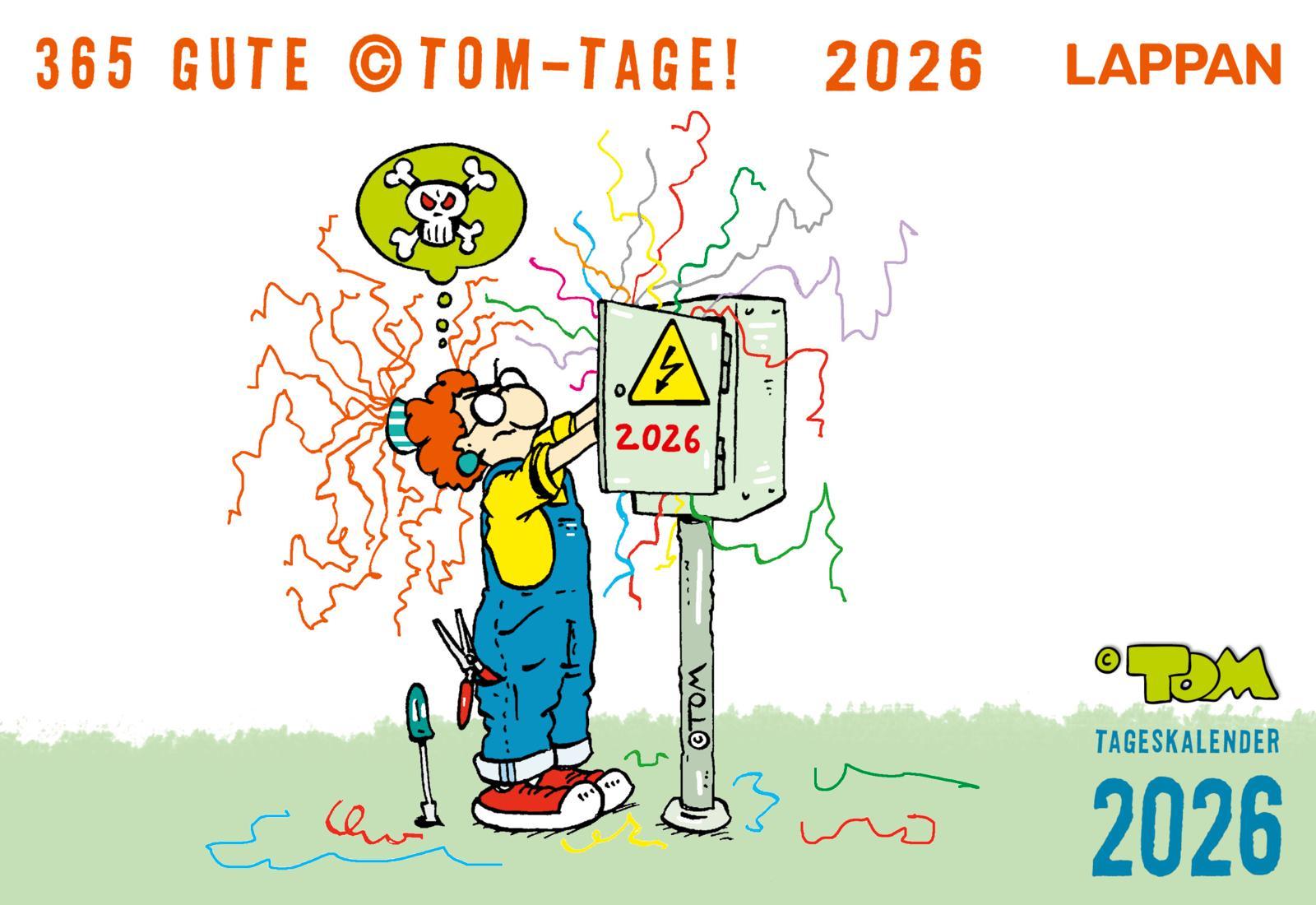 365 GUTE (c)TOM-TAGE! 2026: Tageskalender