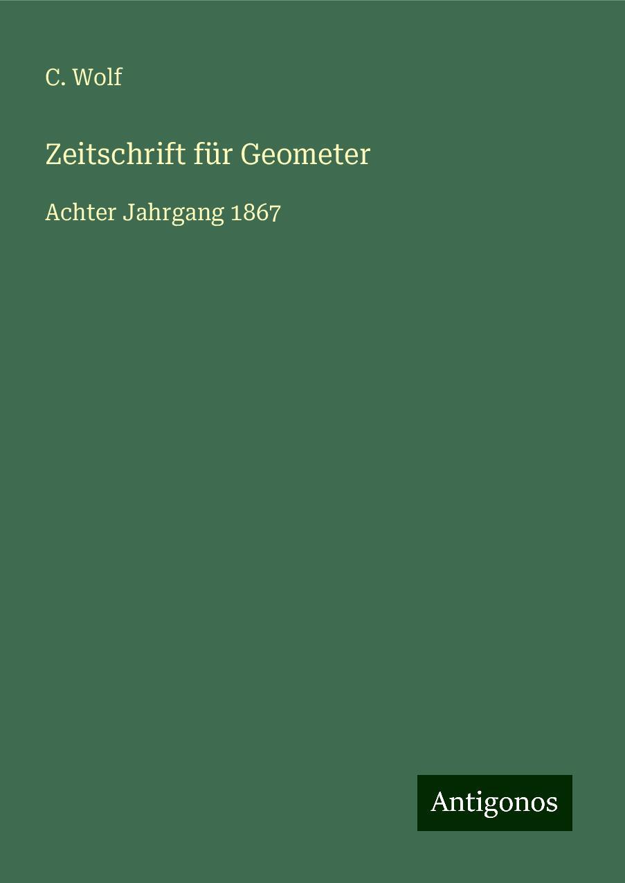 Zeitschrift für Geometer