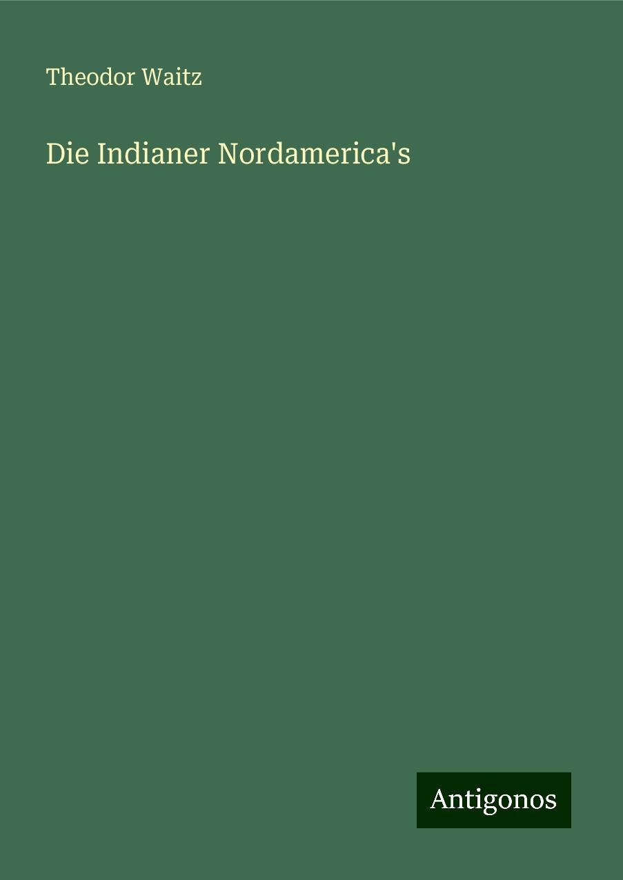 Die Indianer Nordamerica's