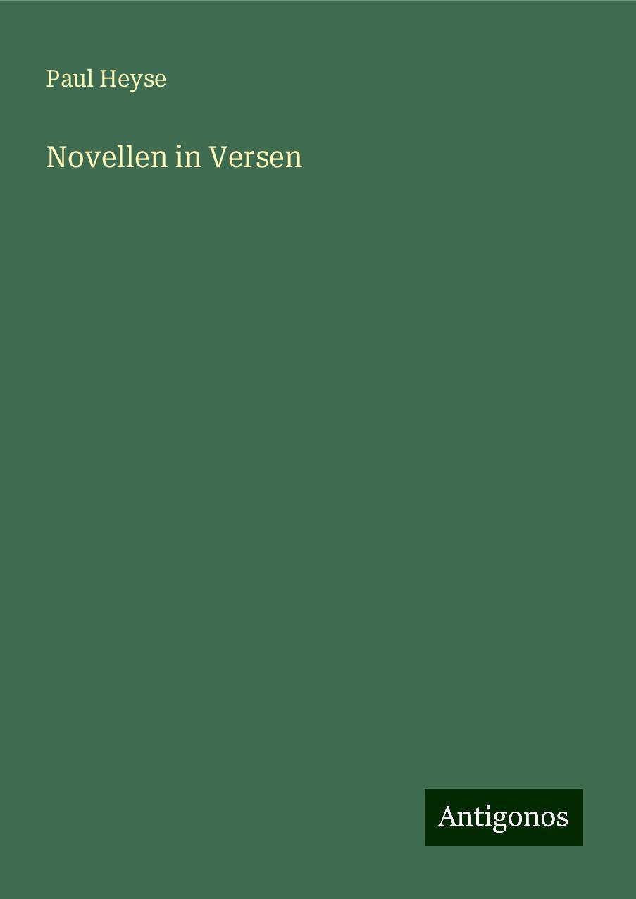 Novellen in Versen