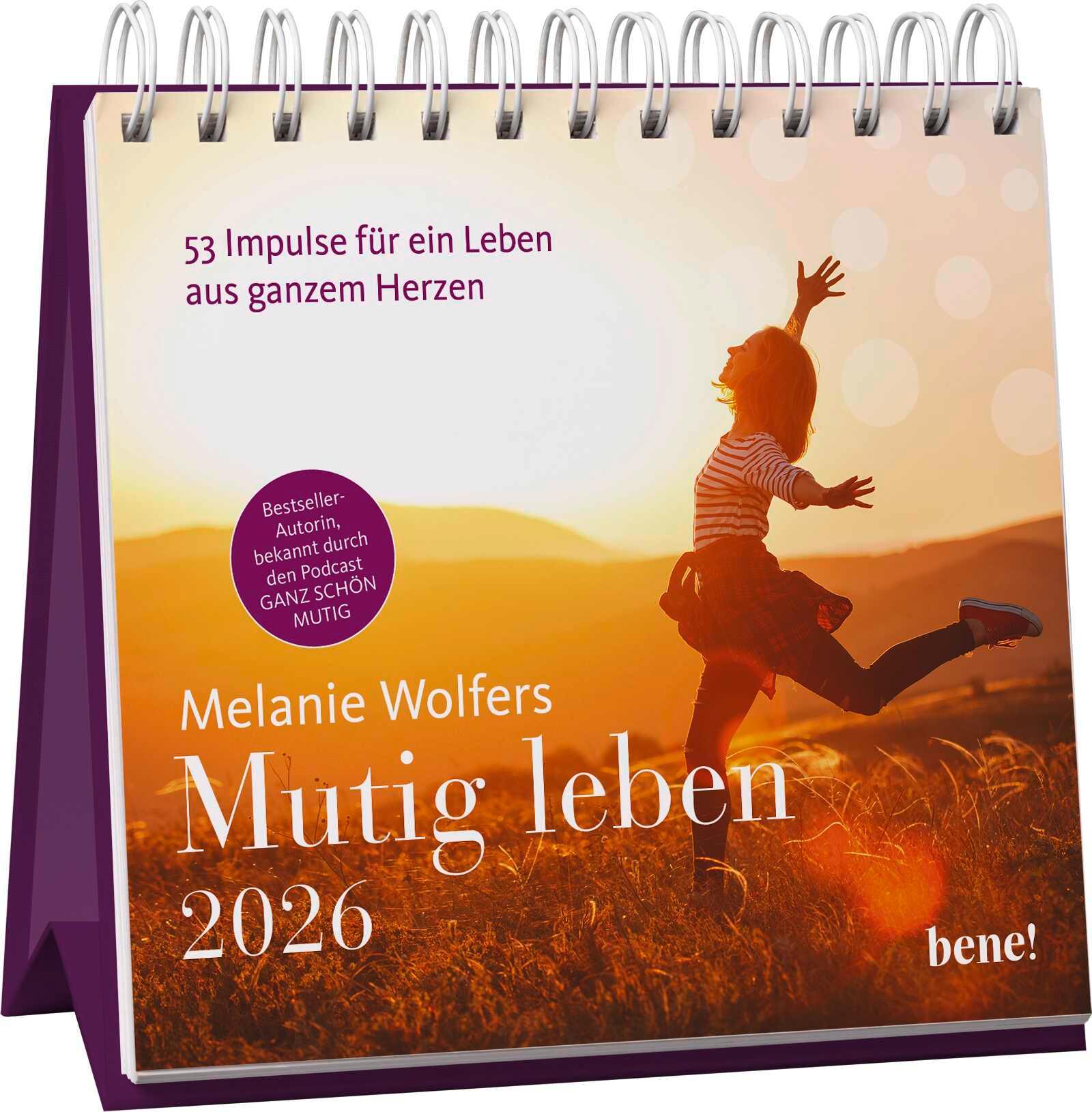 Mutig leben 2026 - Aufstellkalender