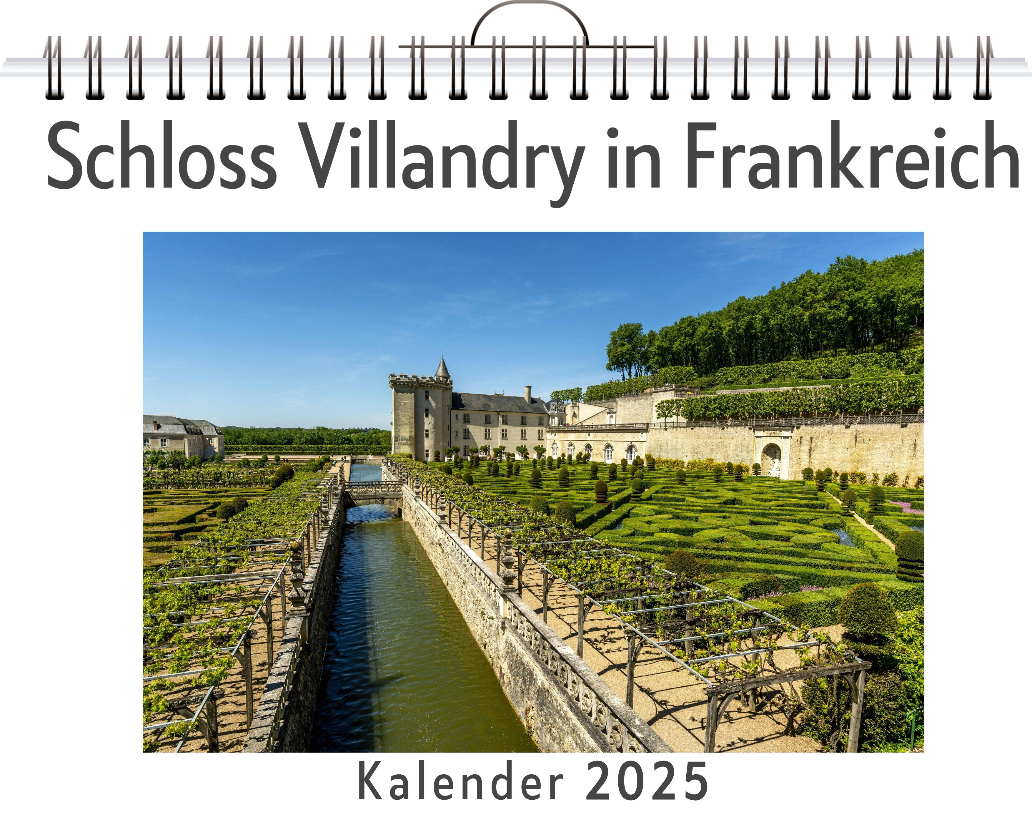 Schloss Villandry in Frankreich