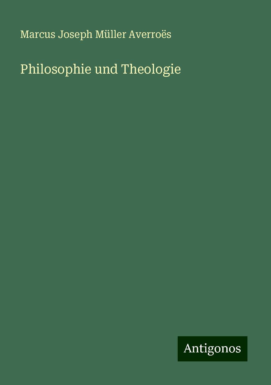 Philosophie und Theologie