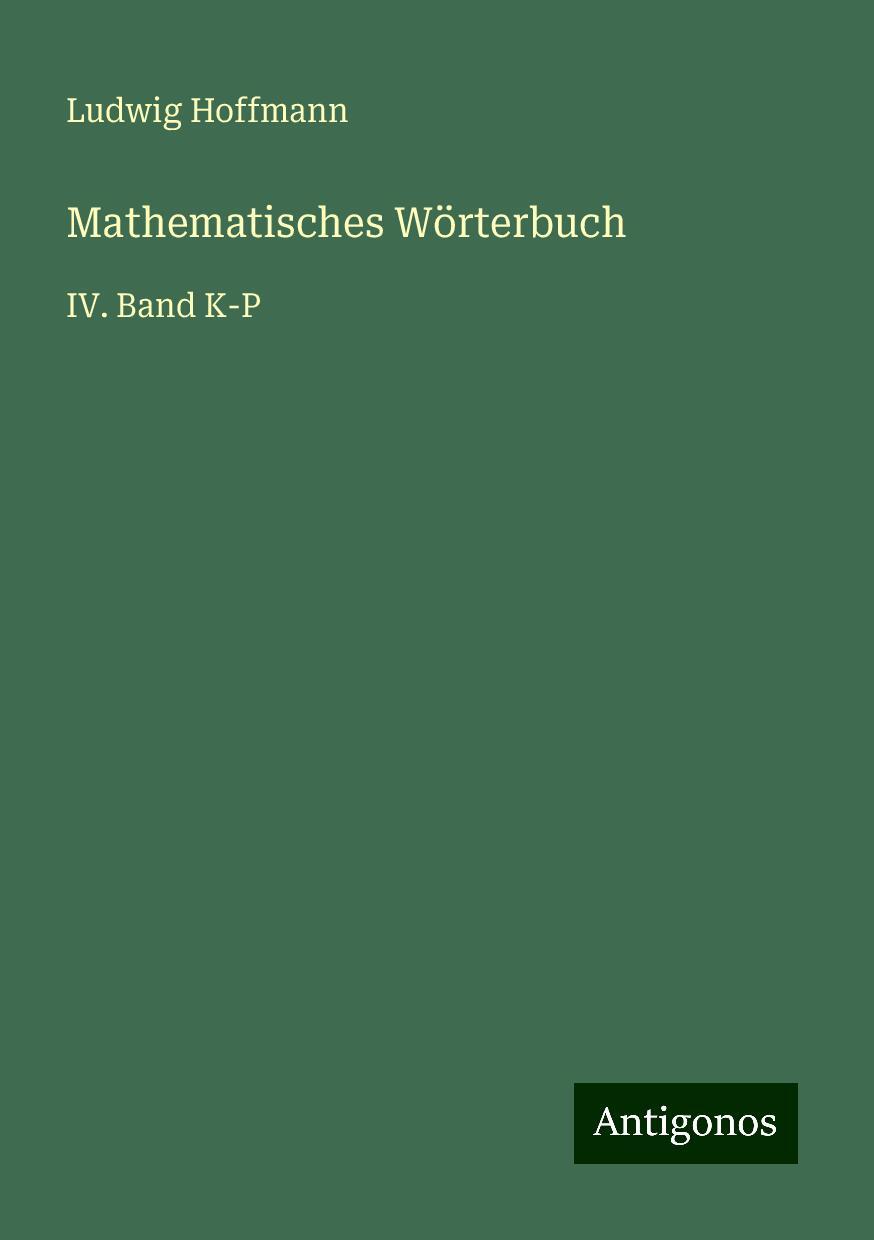 Mathematisches Wörterbuch