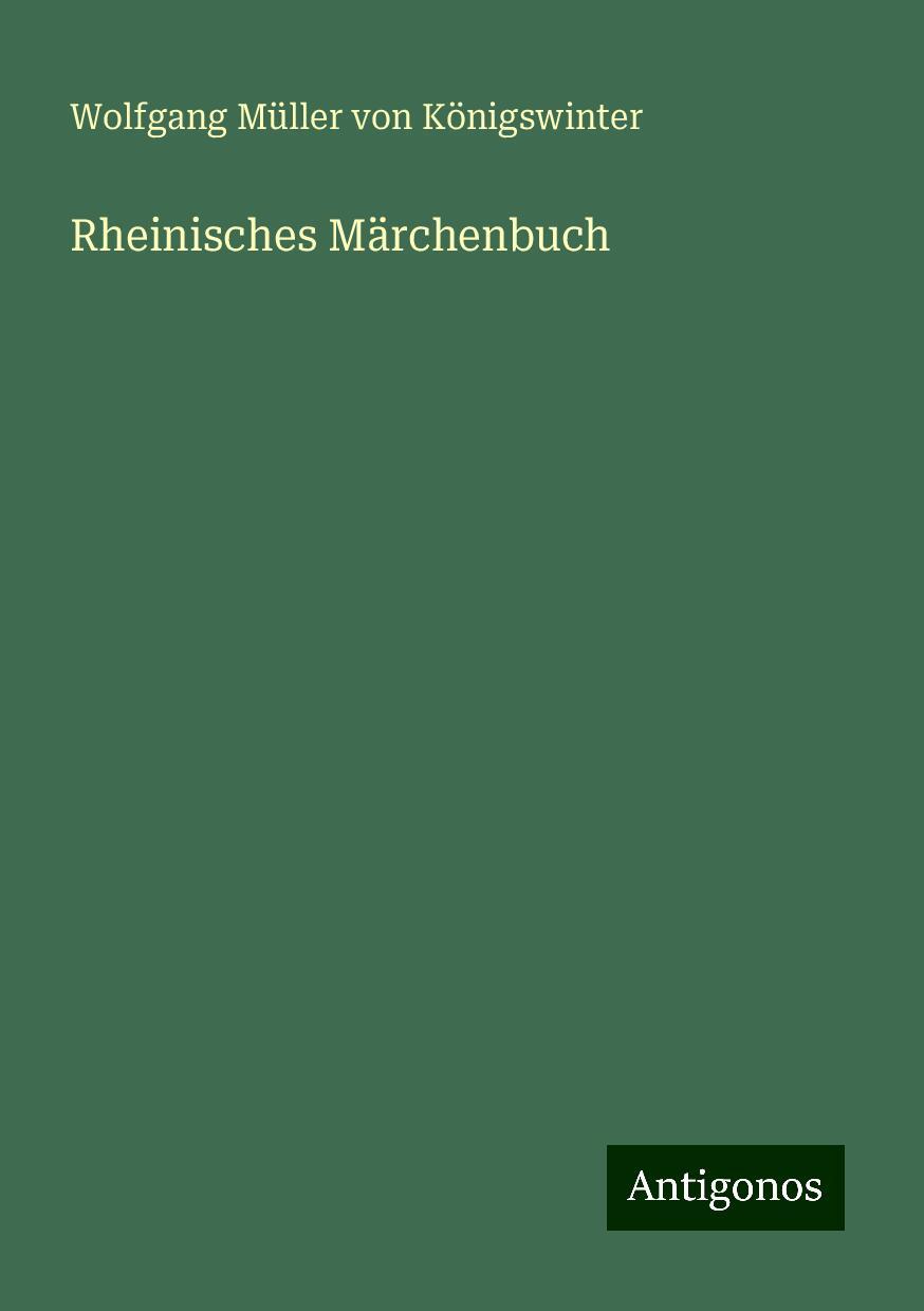 Rheinisches Märchenbuch