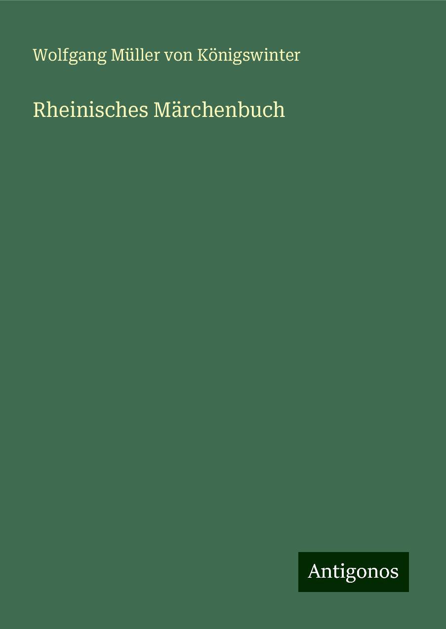 Rheinisches Märchenbuch