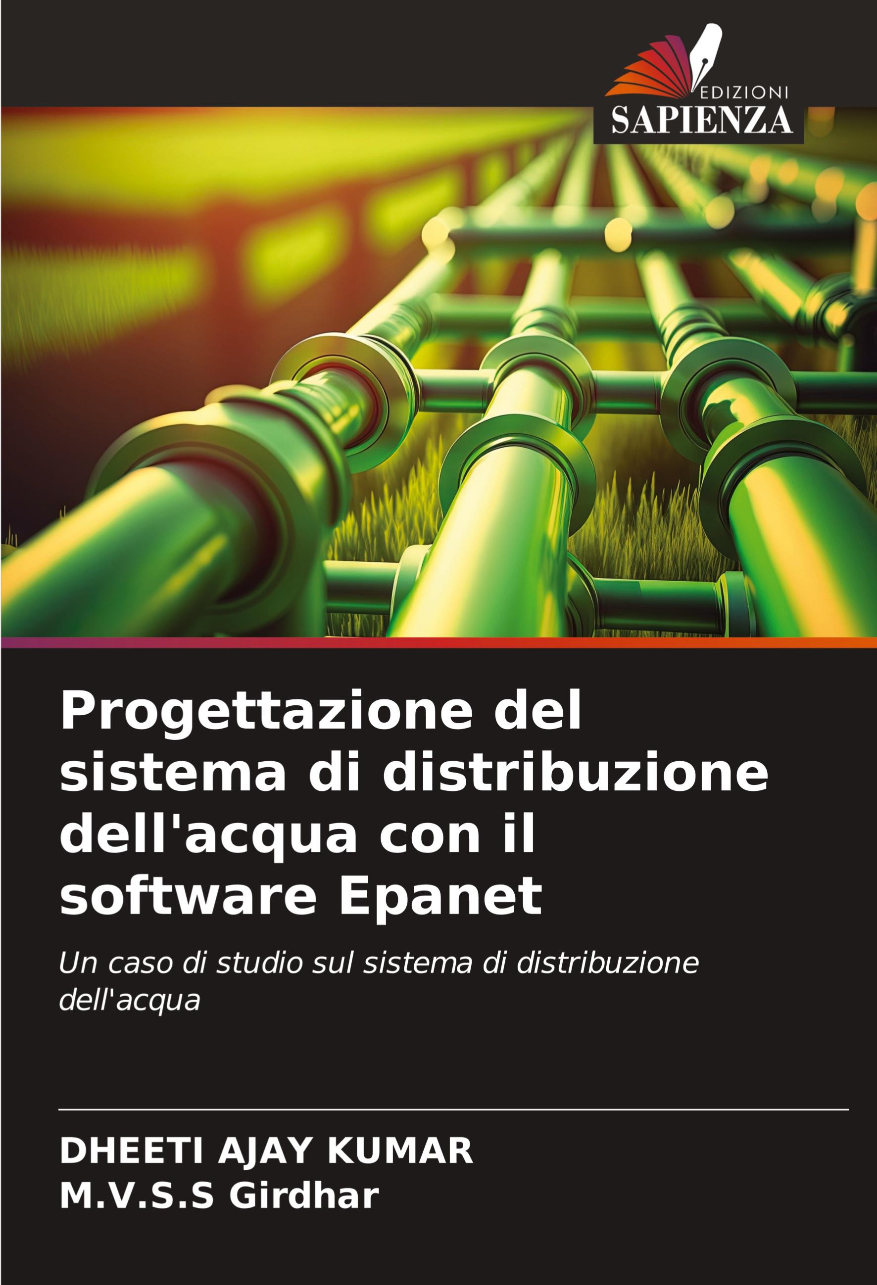 Progettazione del sistema di distribuzione dell'acqua con il software Epanet