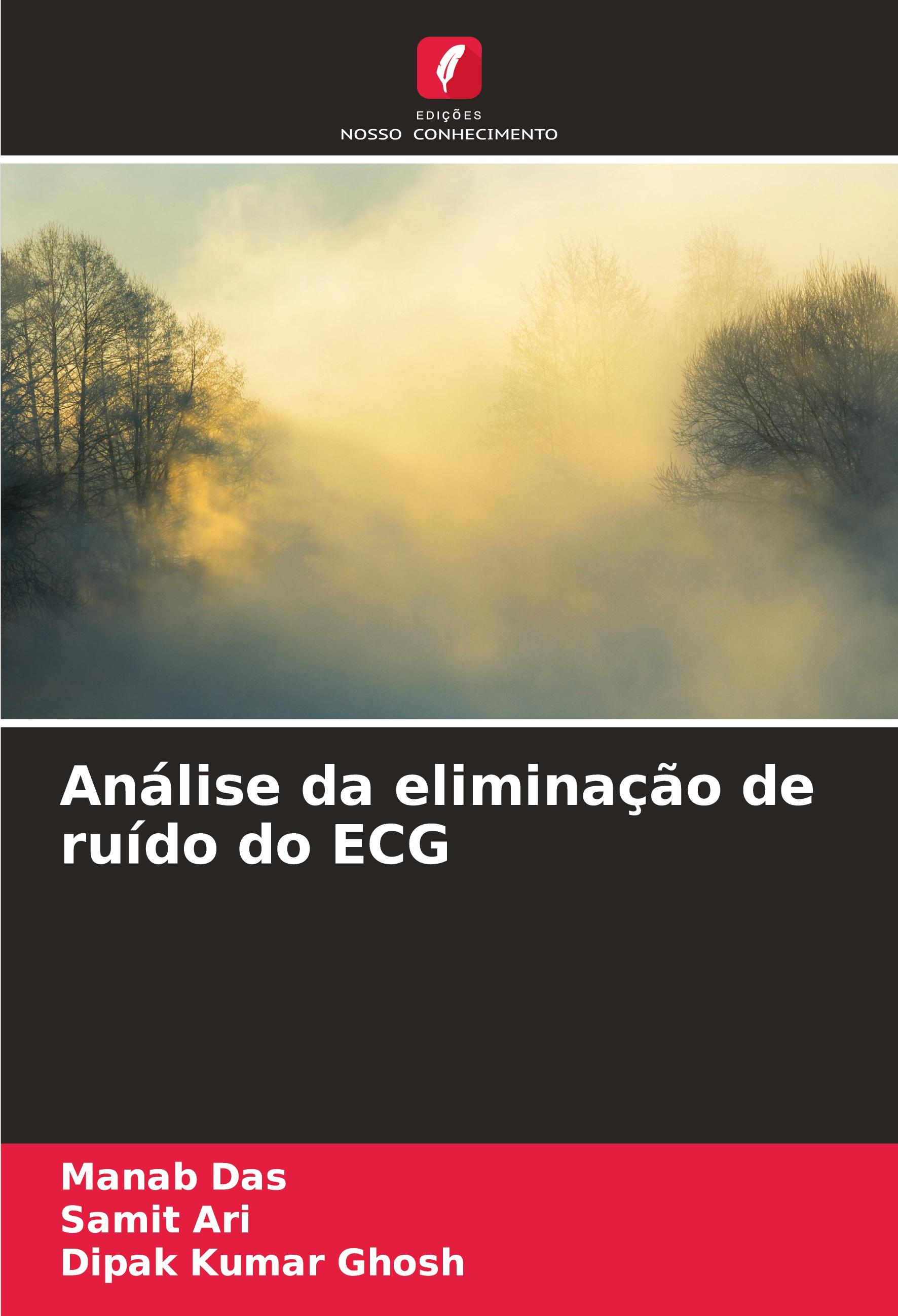 Análise da eliminação de ruído do ECG