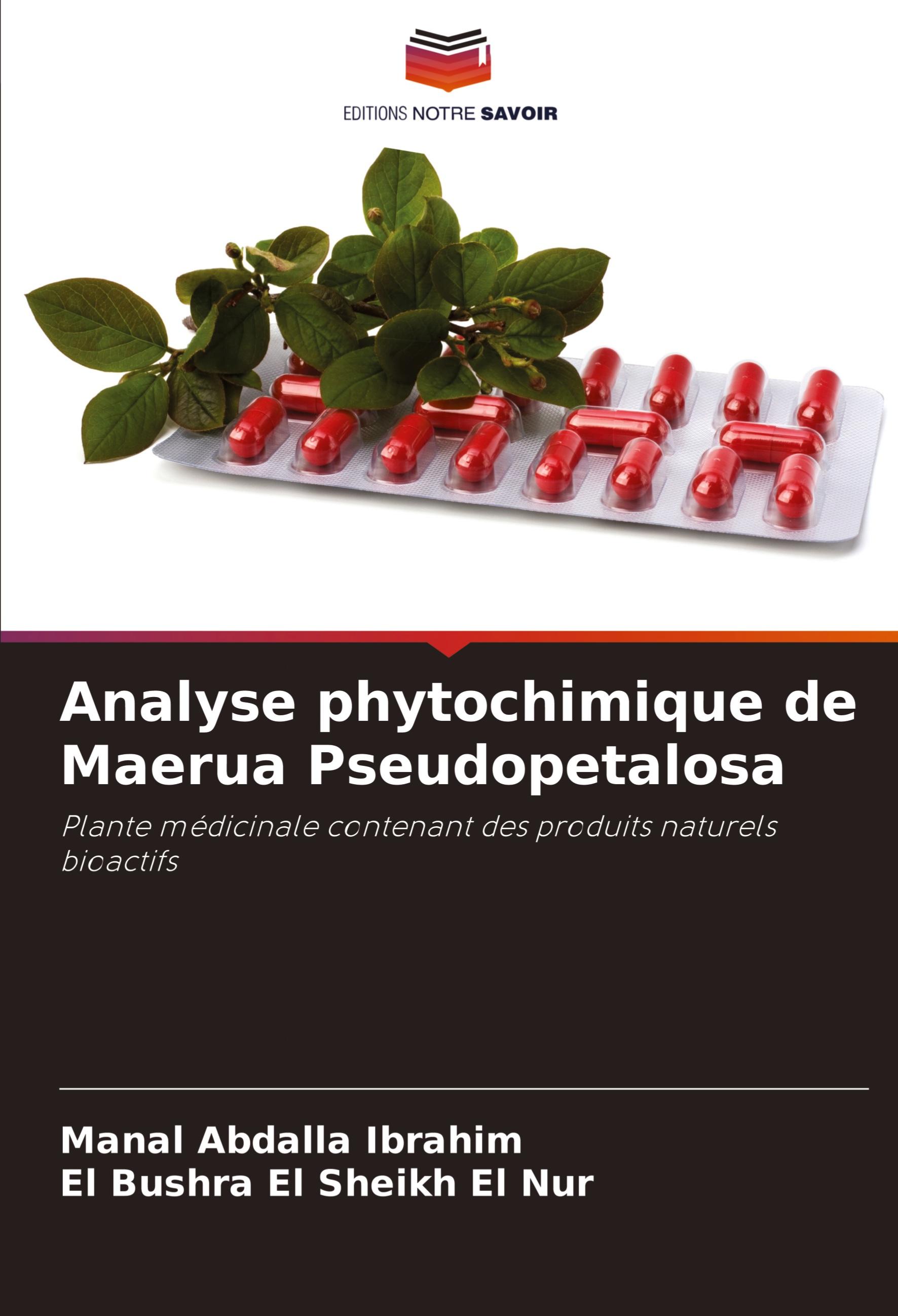 Analyse phytochimique de Maerua Pseudopetalosa