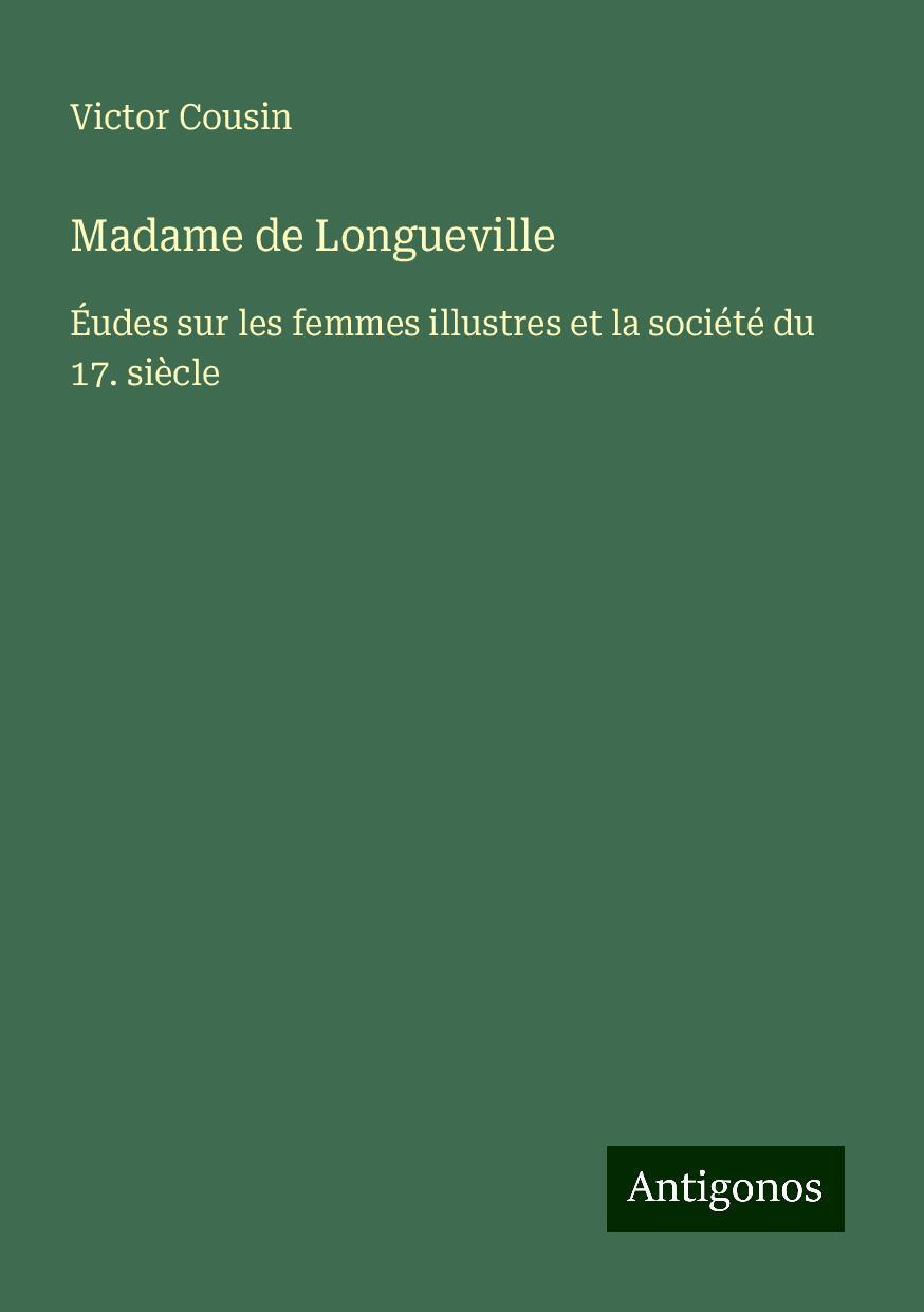 Madame de Longueville