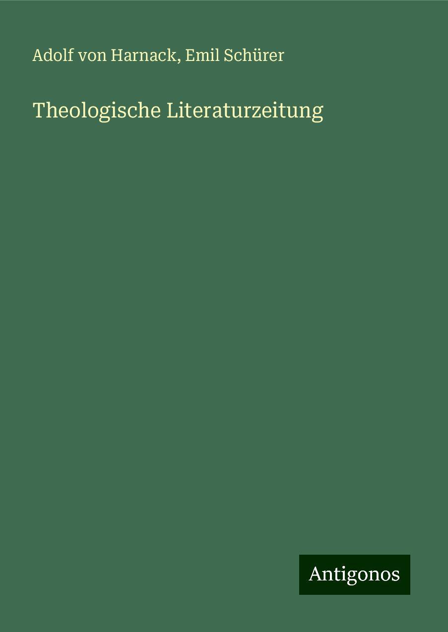 Theologische Literaturzeitung