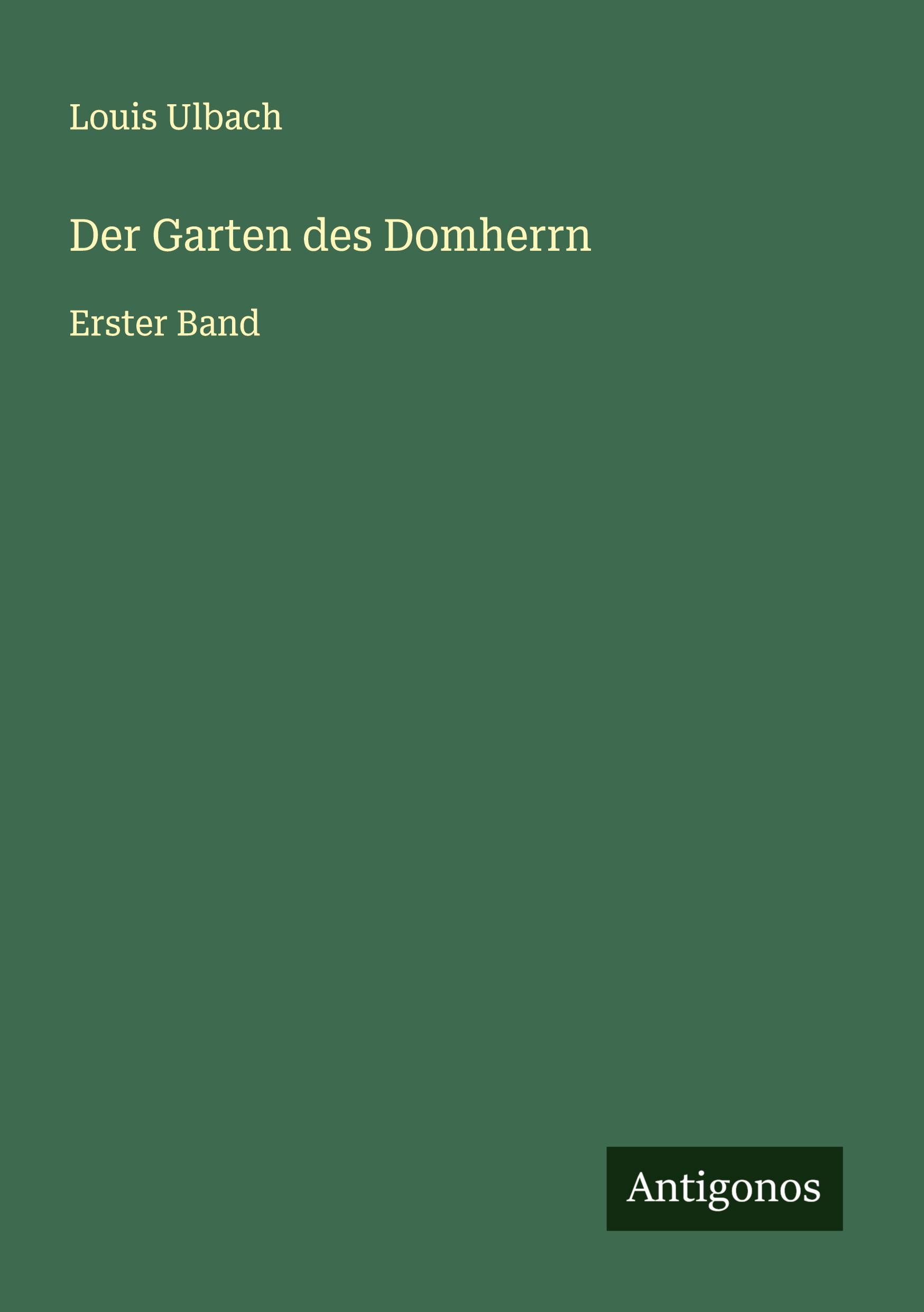 Der Garten des Domherrn