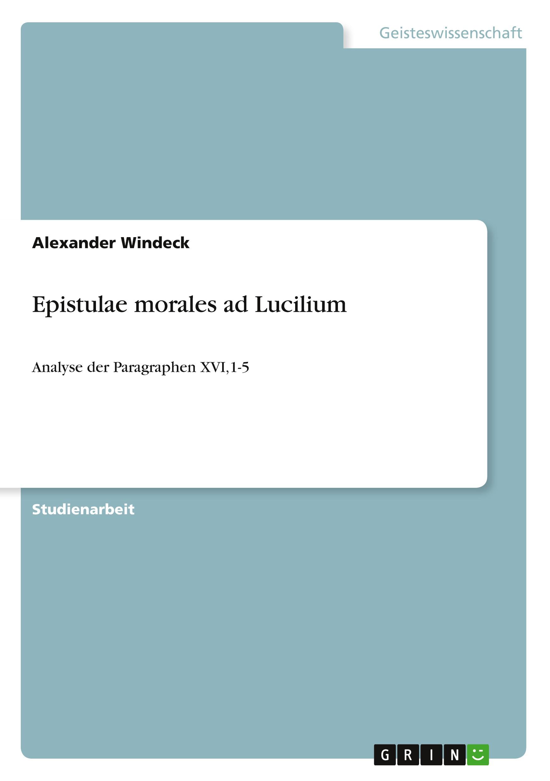 Epistulae morales ad Lucilium