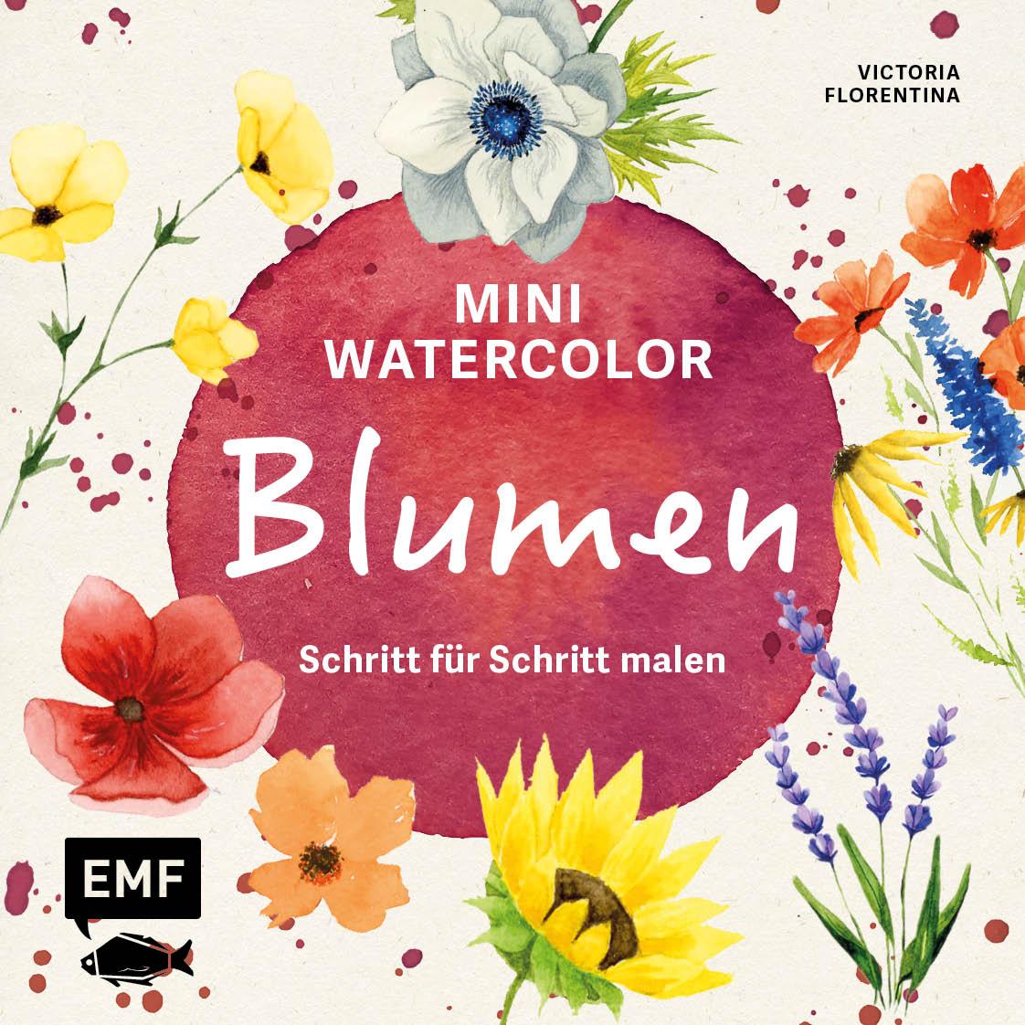 Mini Watercolor - Blumen